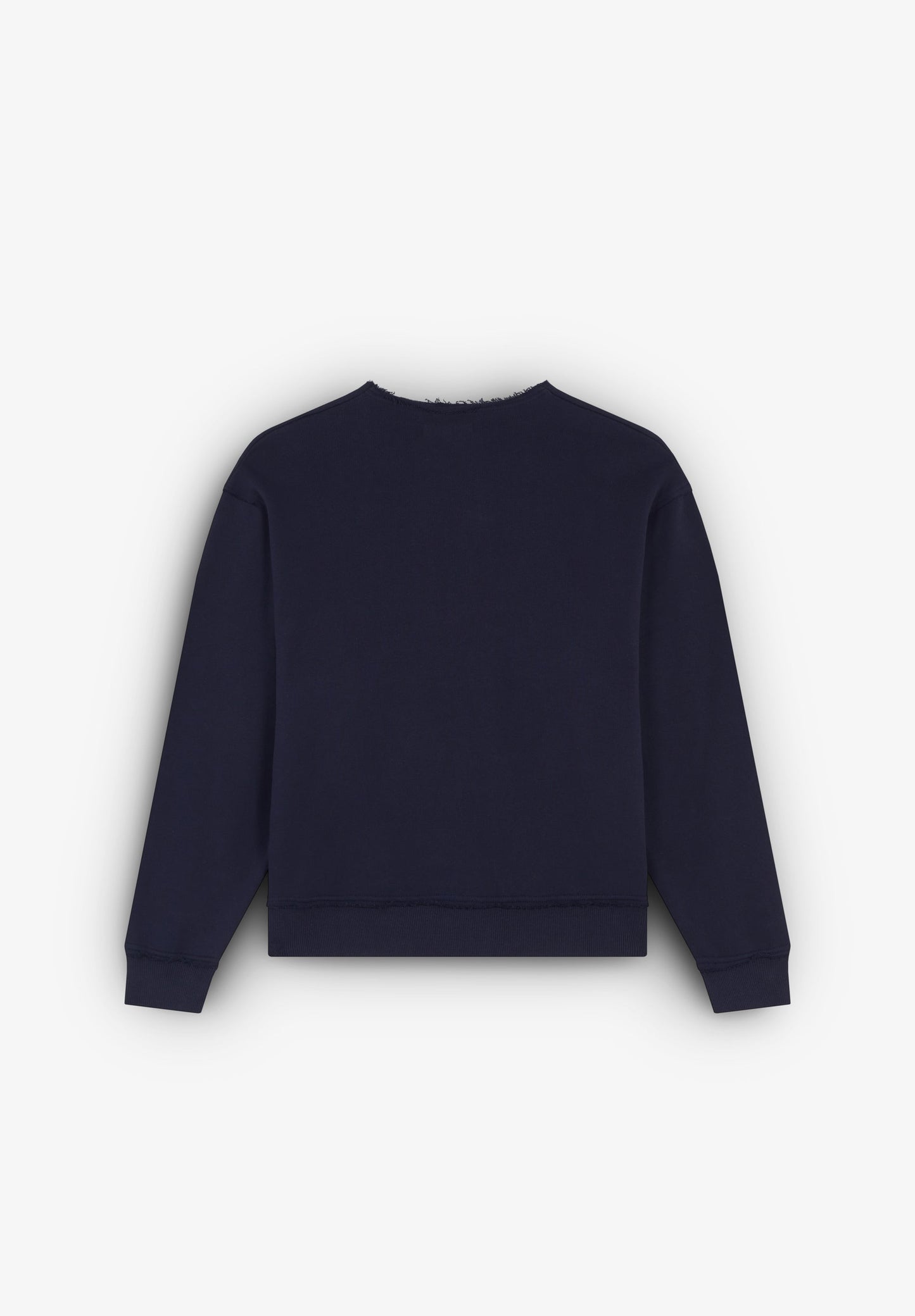 V EMBOSSED SWEATER