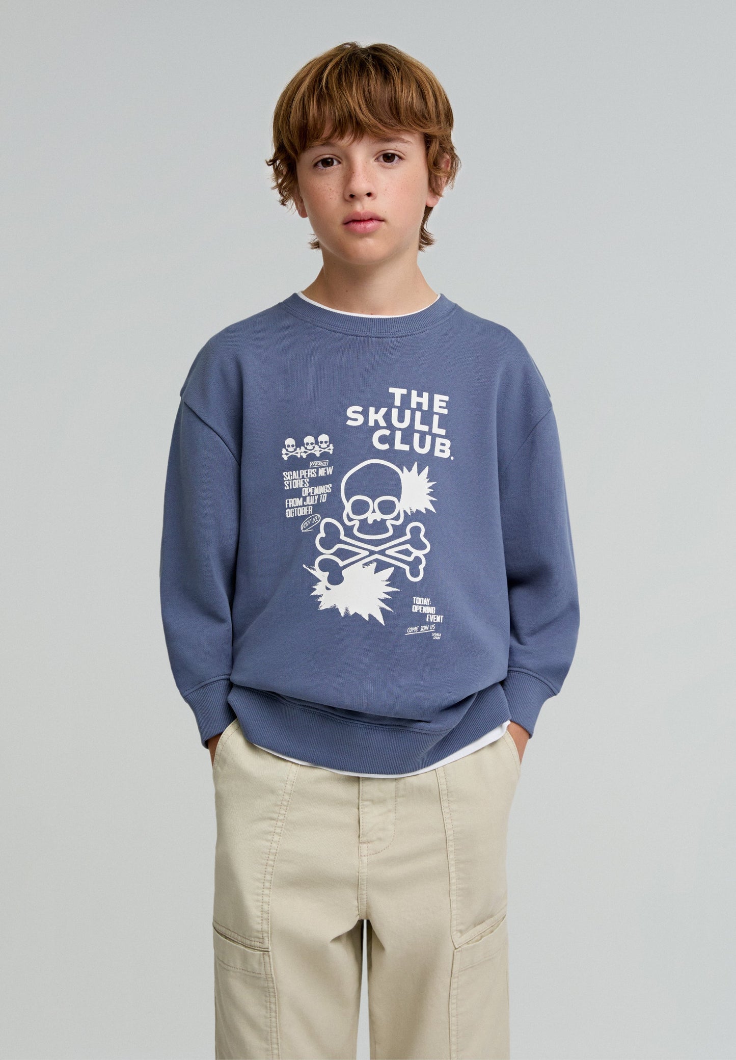 SWEAT LOGO SKULL CLUB