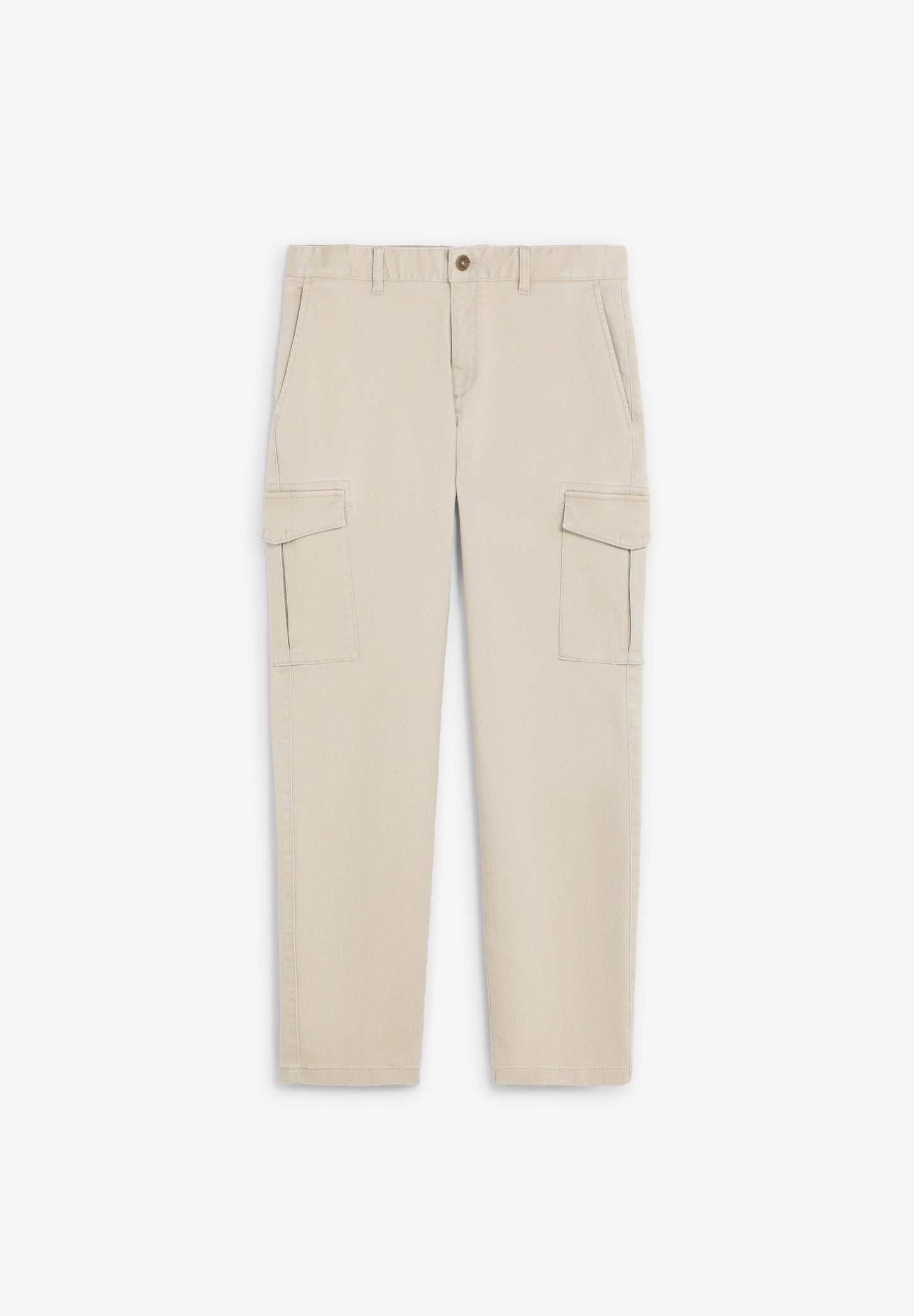 CROPPED FIT CARGO TROUSERS