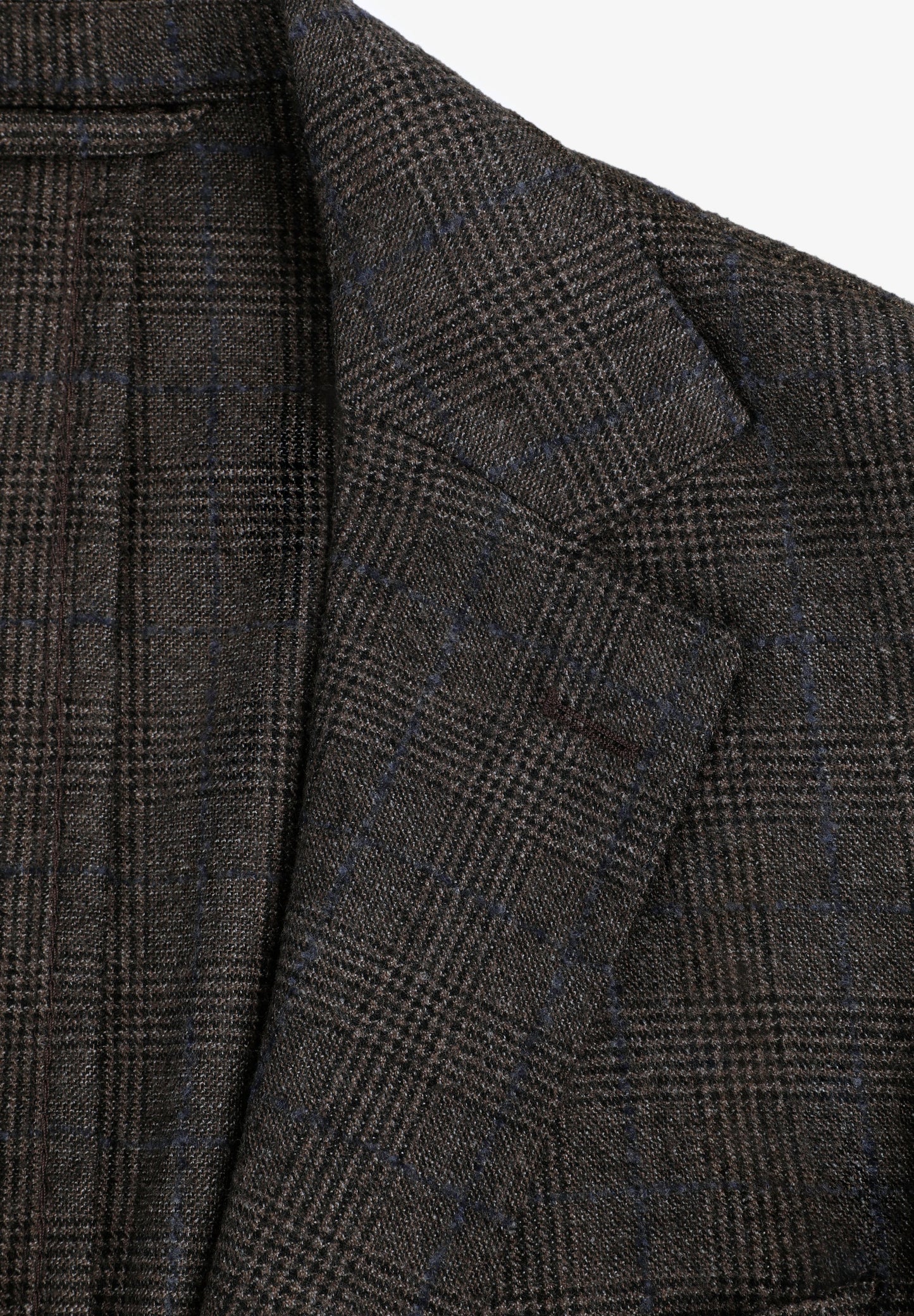 CHECKED WOOL BLAZER