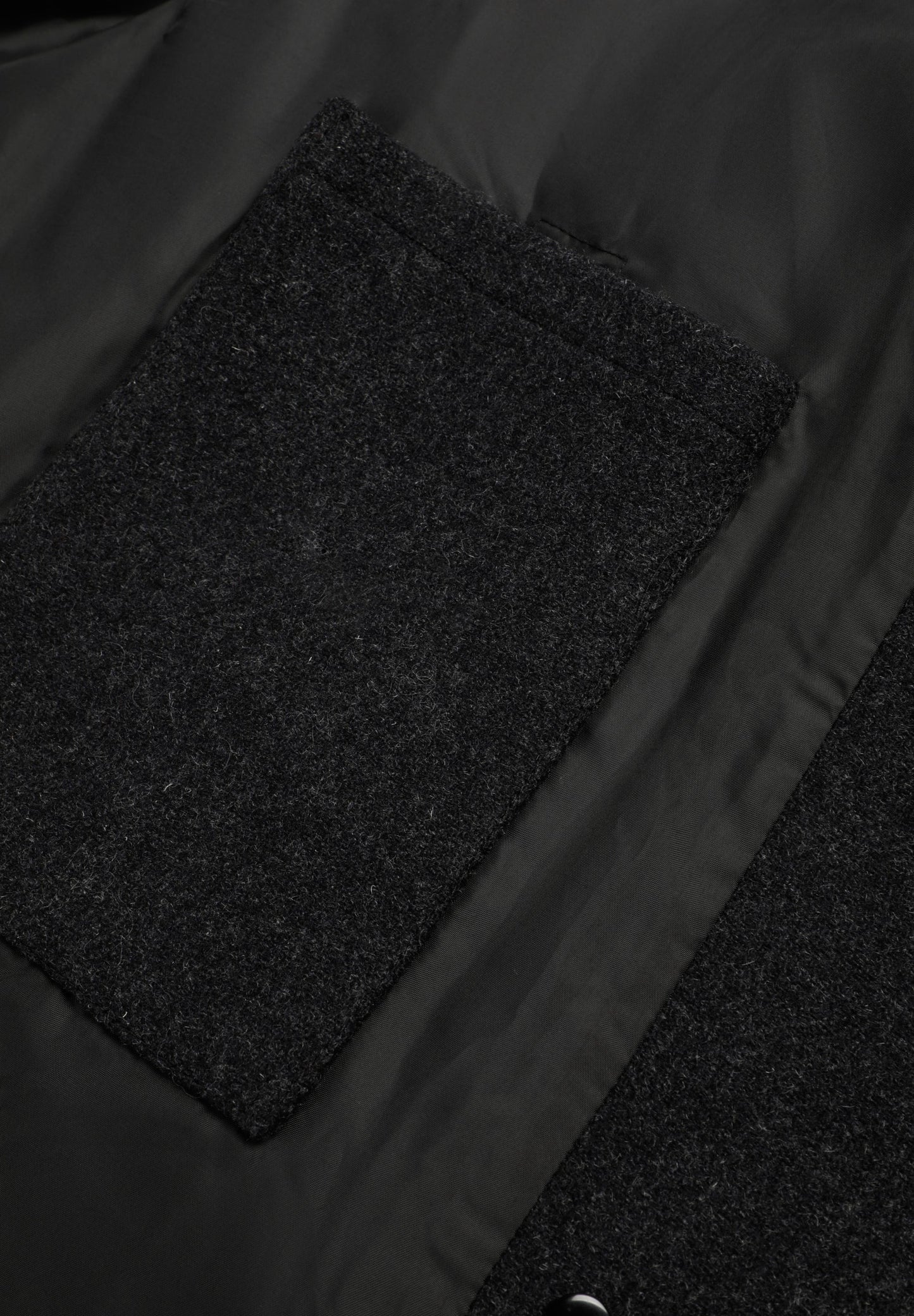 DOUBLE-BREASTED WOLLEN JAS