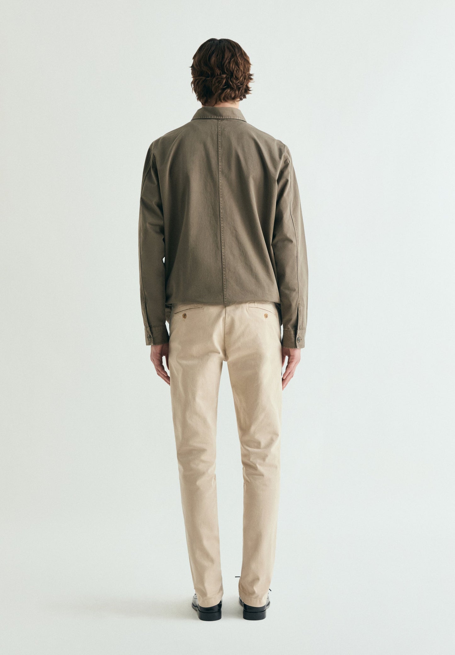 CHINO TROUSERS WITH DARTS