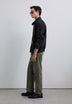 LOOSE FIT DARTED TROUSERS