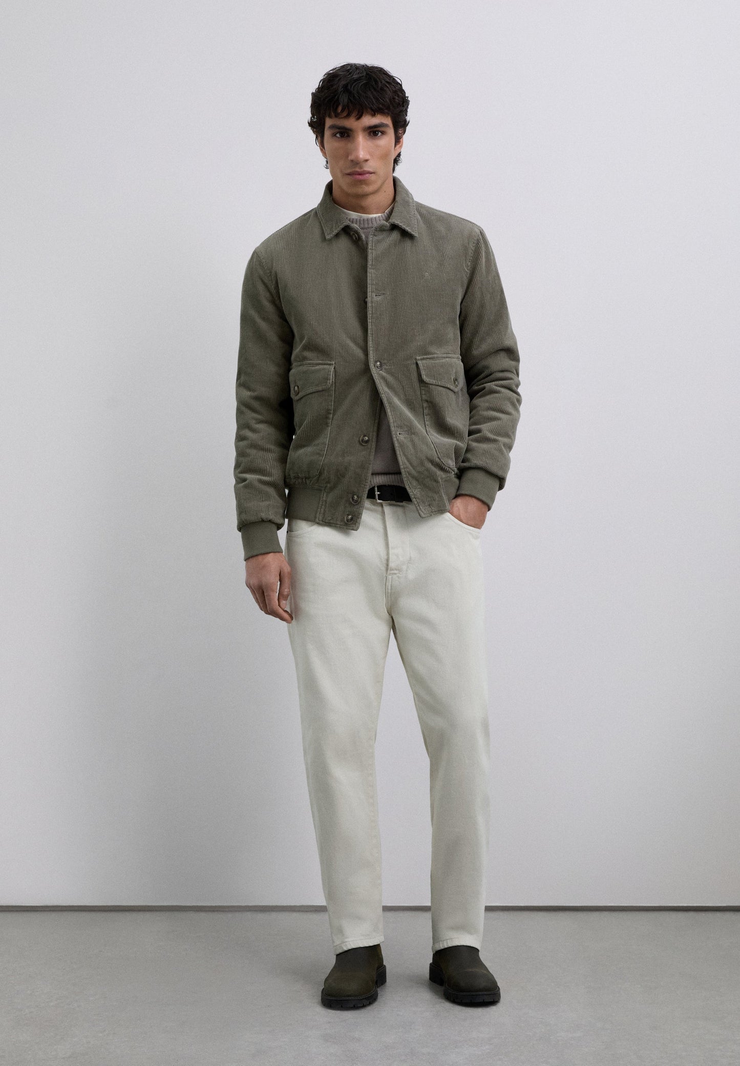 BOMBERJACK CORDUROY DOODSHOOFD