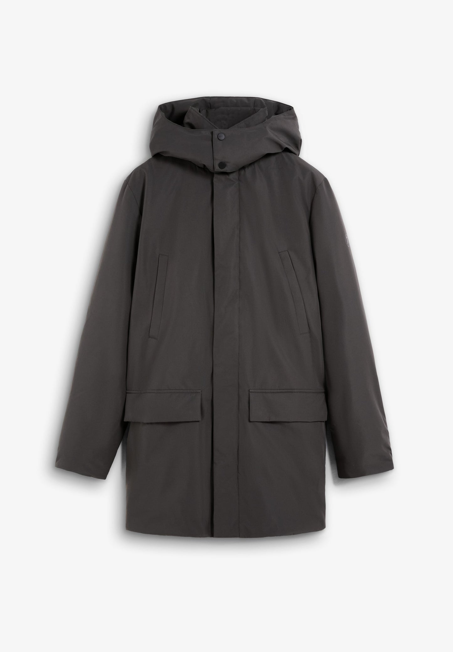 HOODED TECHNICAL PARKA WITH POCKETS
