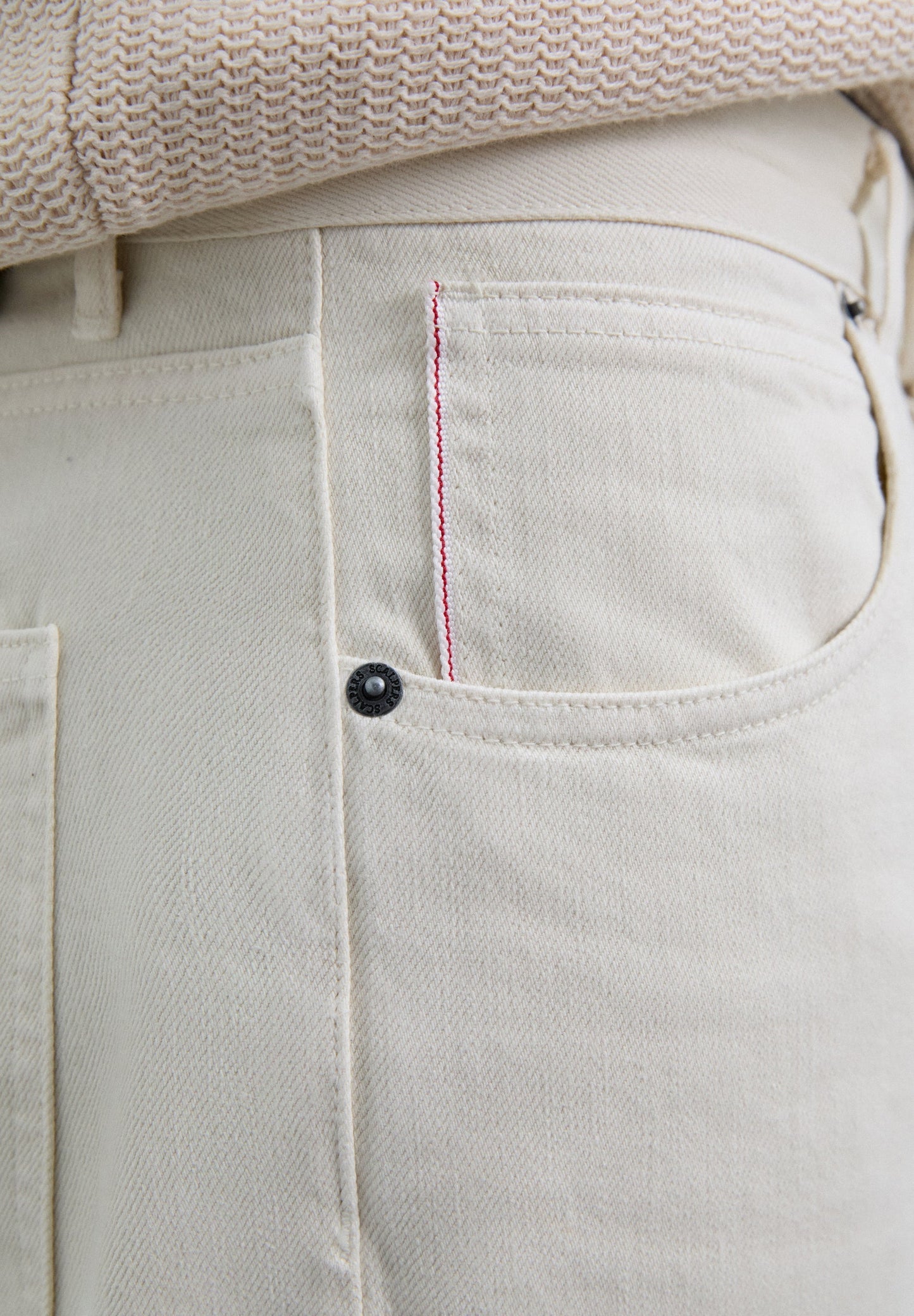 STRAIGHT COTTON TROUSERS