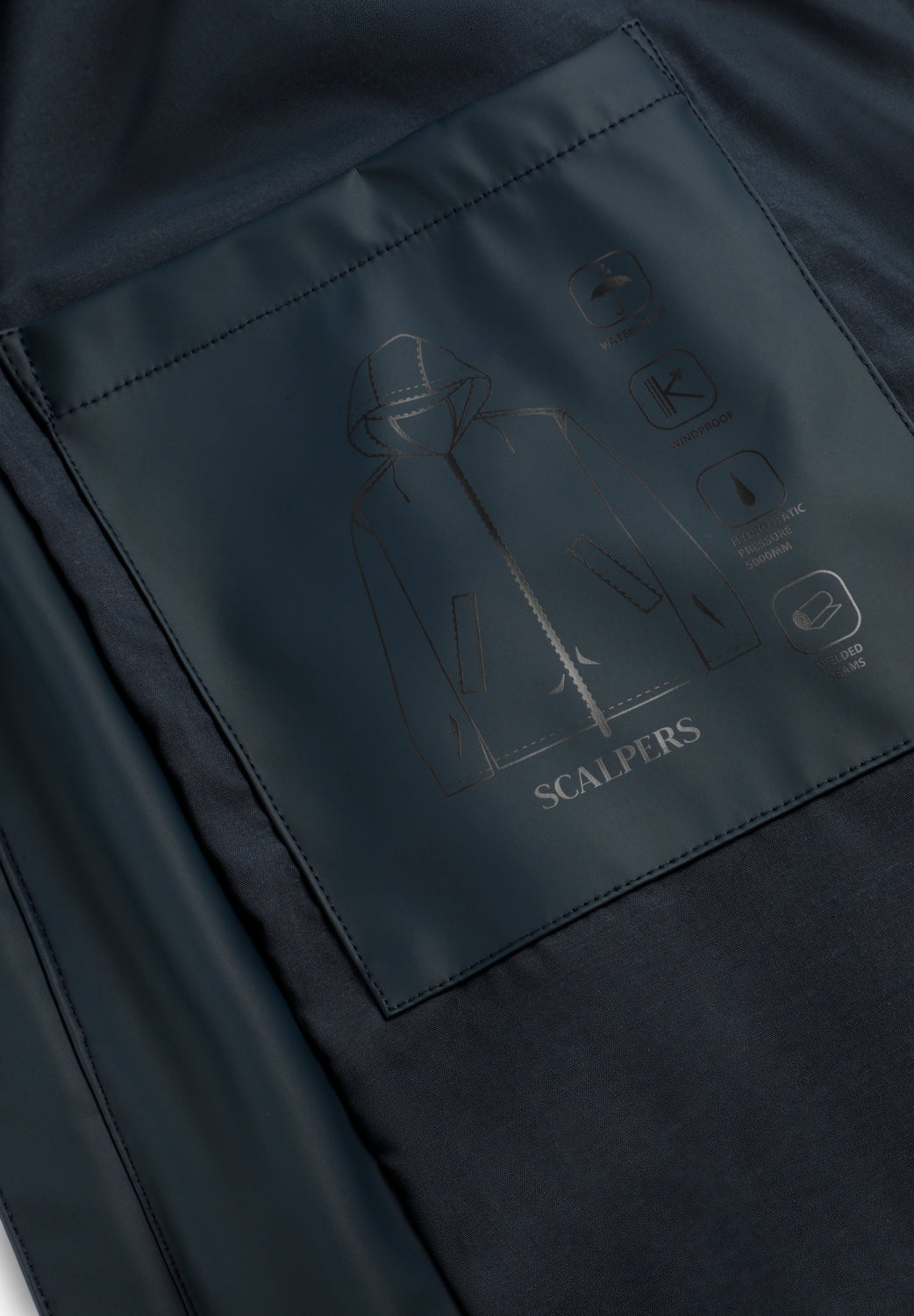 PARKA IMPERMEABLE CON CAPUCHA - Scalpers