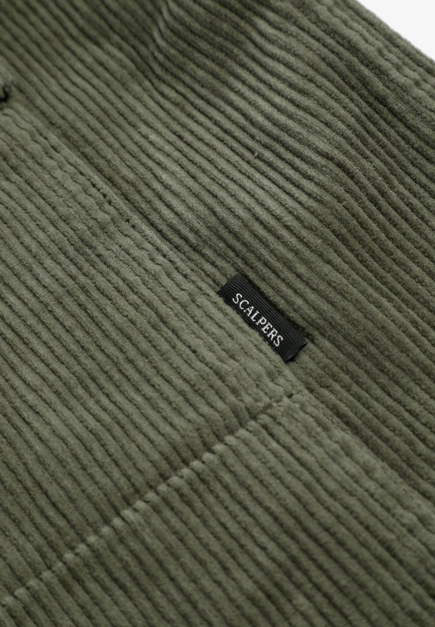 CORDUROY OVERSHIRT WITH LOGO