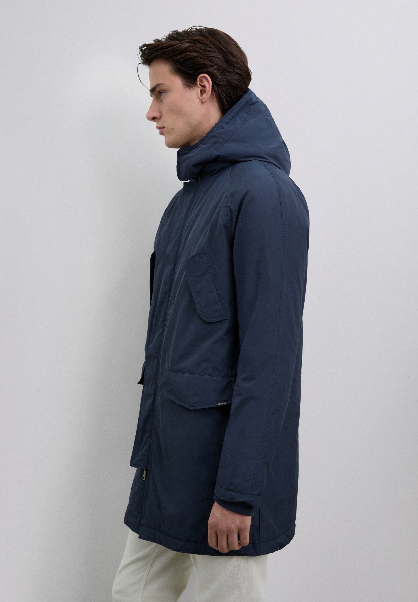 WATERPROOF LOGO PARKA
