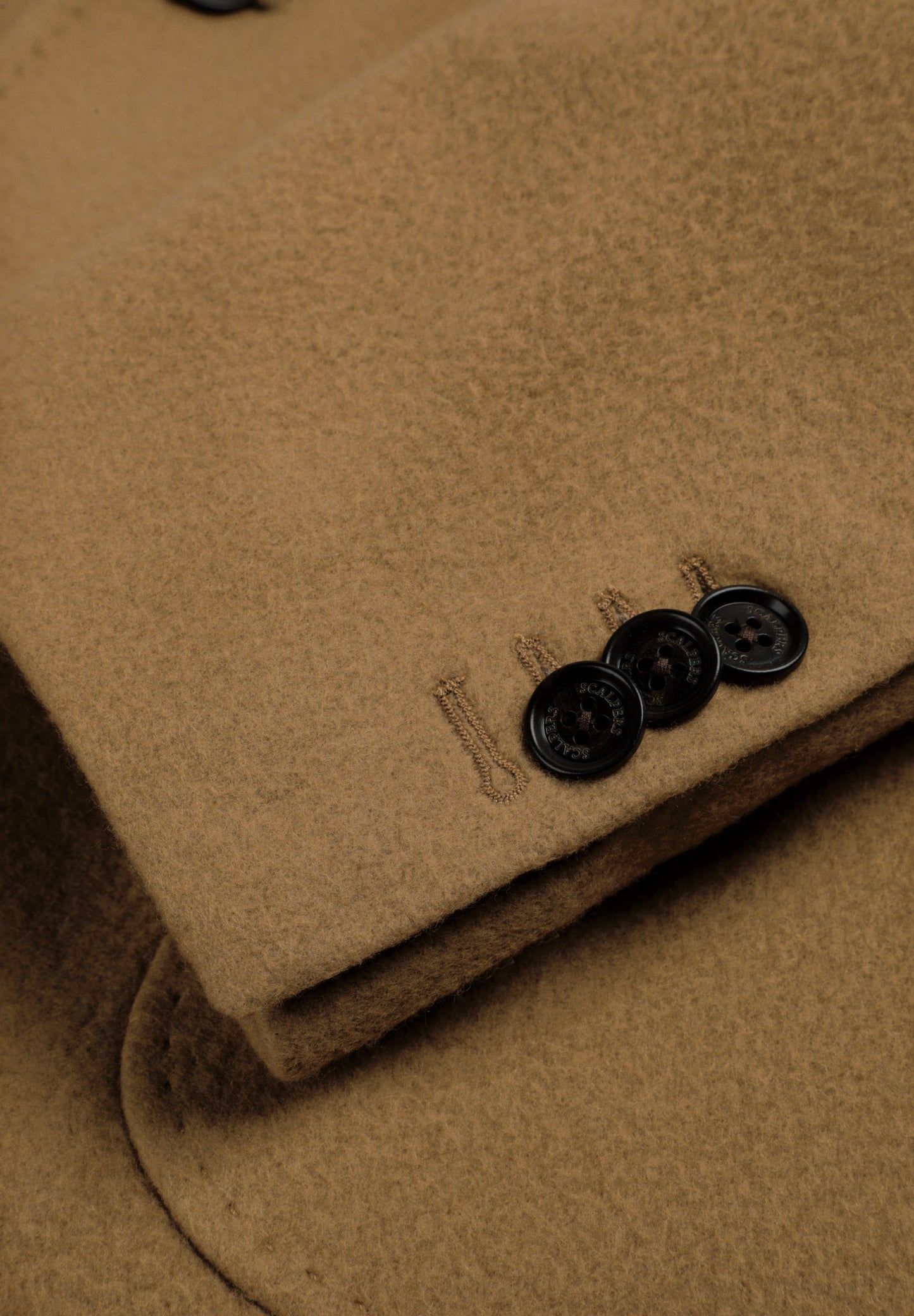 LONG WOOL LAPEL COLLAR COAT