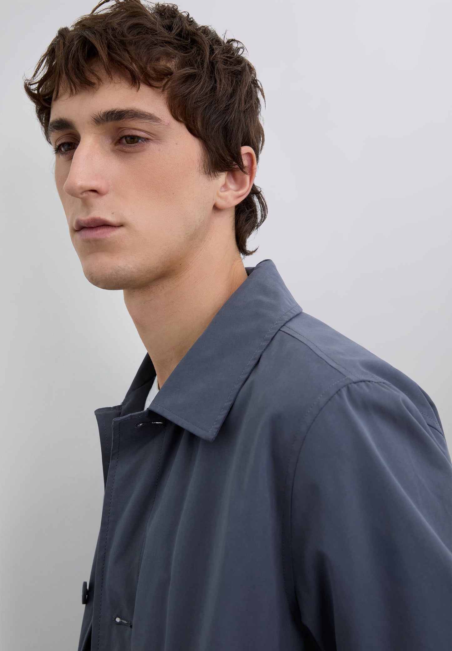 TRENCH COAT WITH SKULL