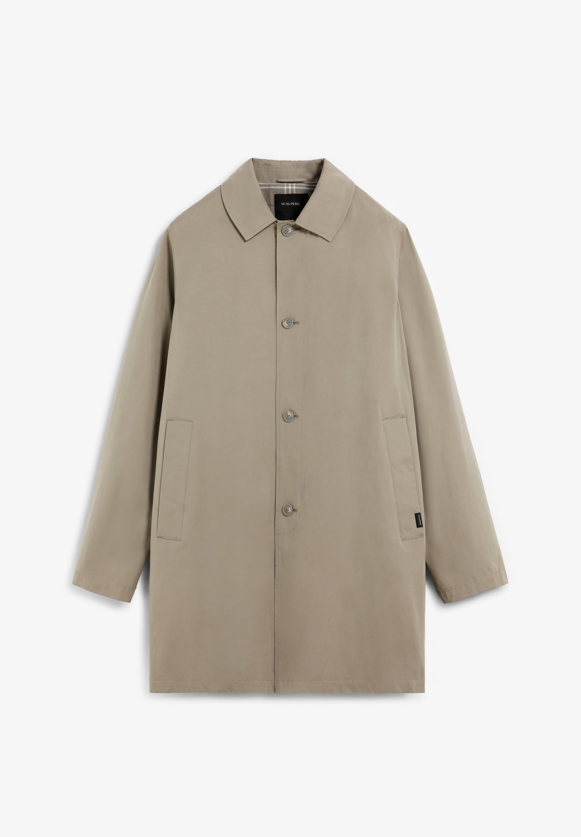 TRENCH COAT WITH SKULL