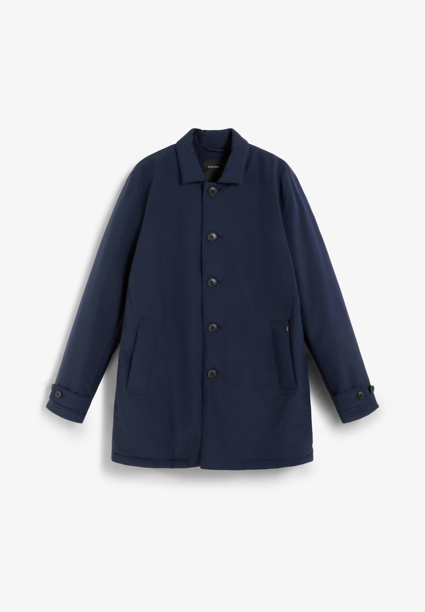 WATER-REPELLENT QUILTED TRENCH COAT
