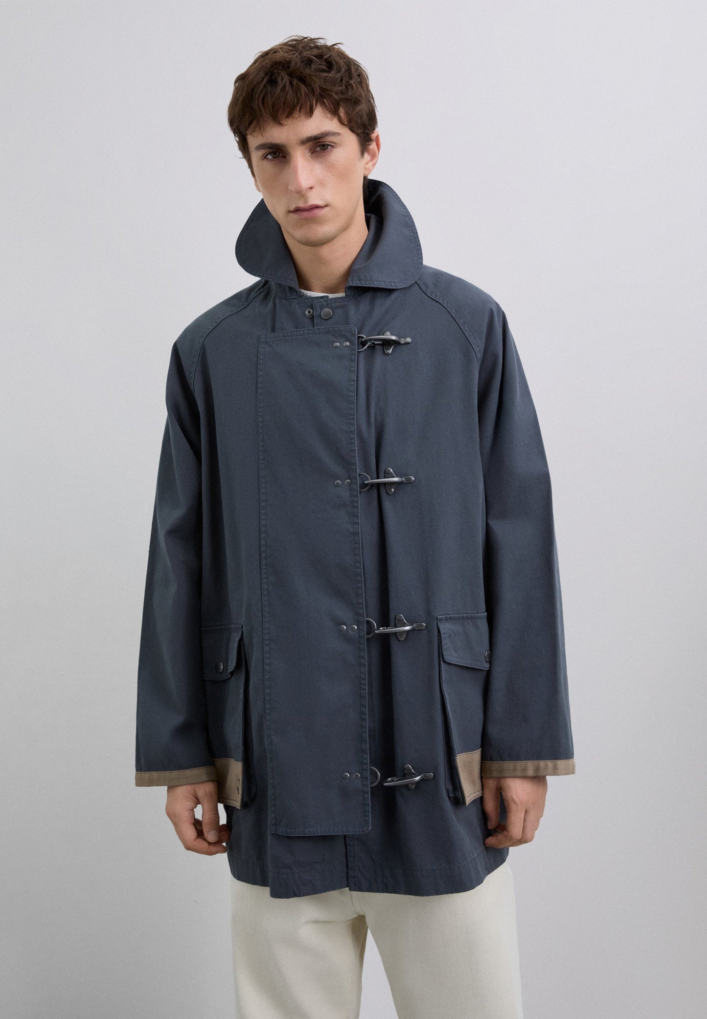 OVERSIZE JACKET WITH TOGGLES