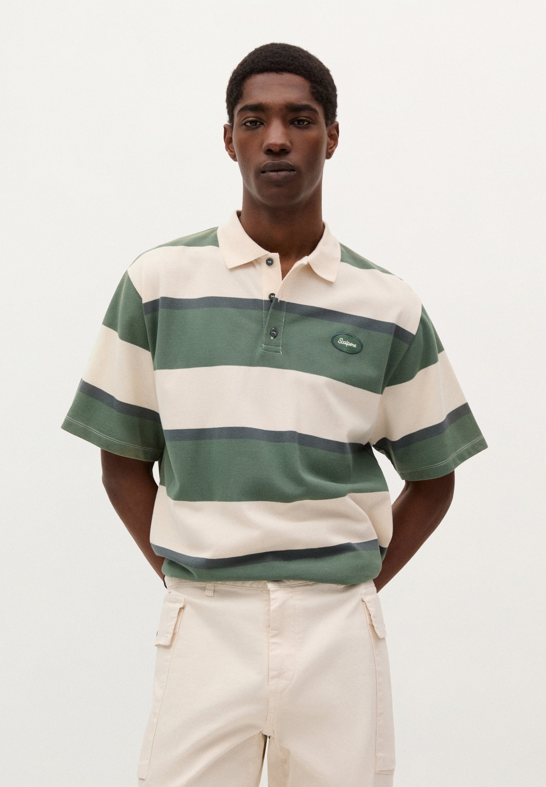 SC ADN STRIPED CODY POLO SHIRT