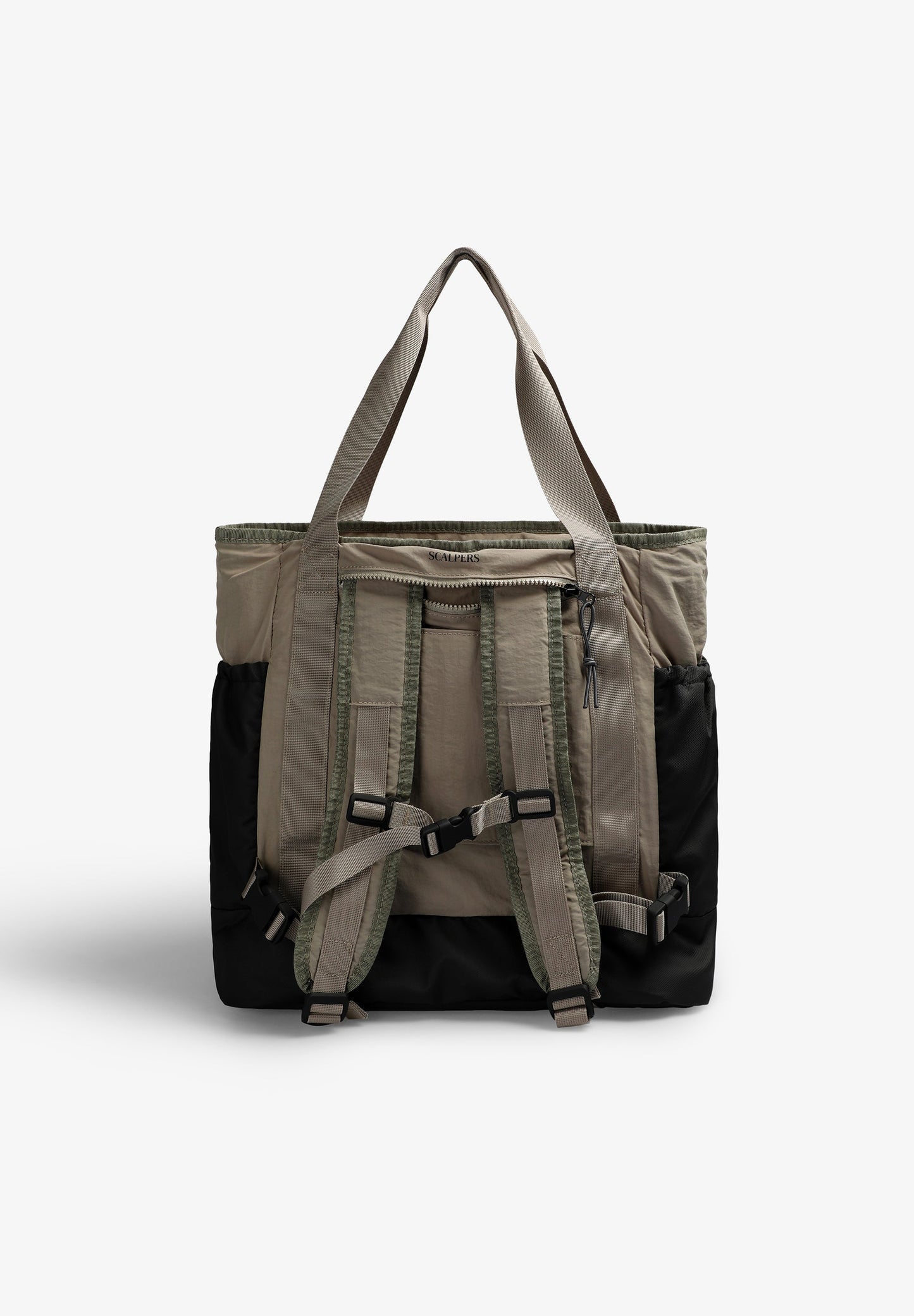 BAG WITH ADJUSTABLE CONTRAST STRAPS