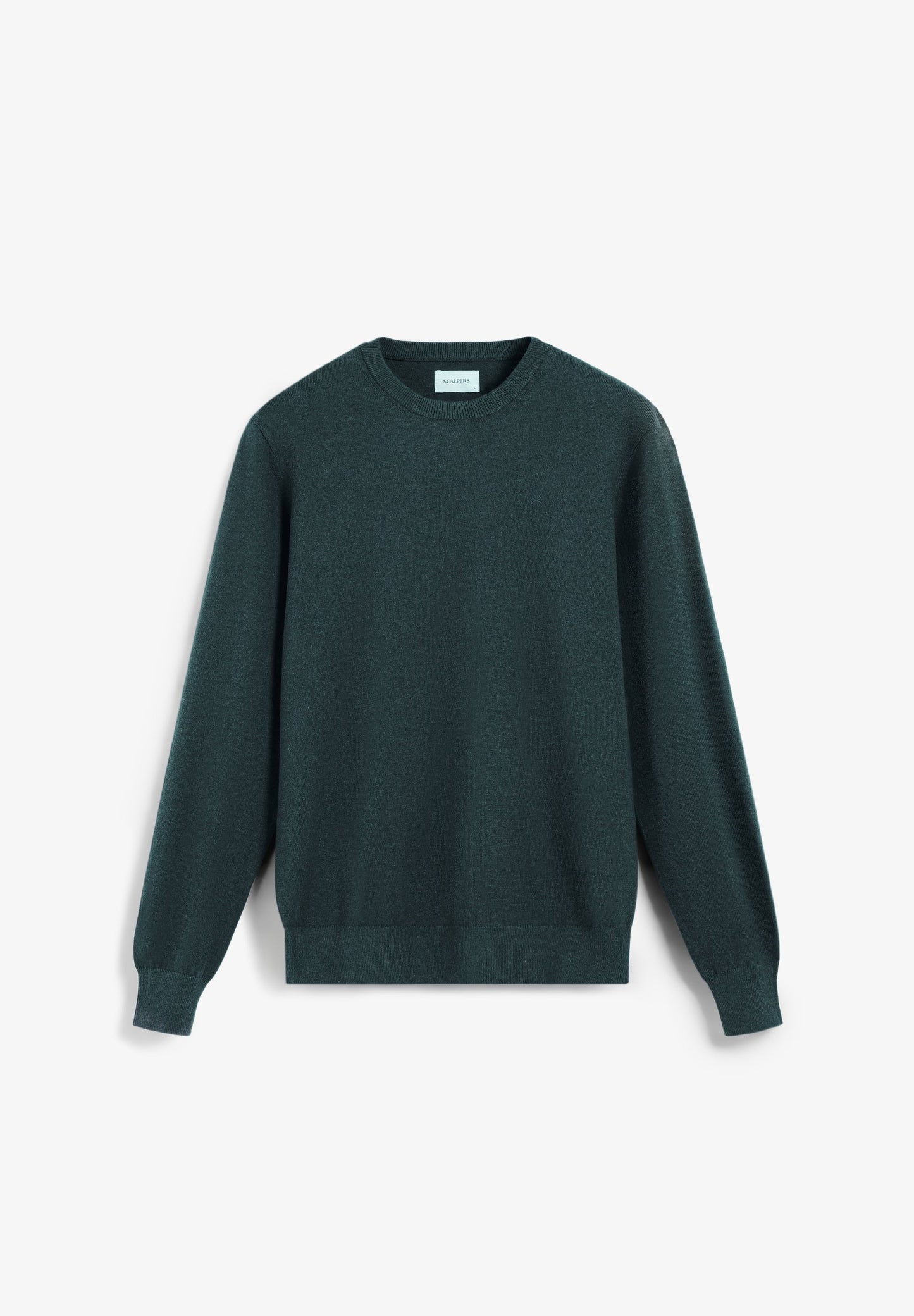 SWEATER WITH EMBROIDERED SKULL