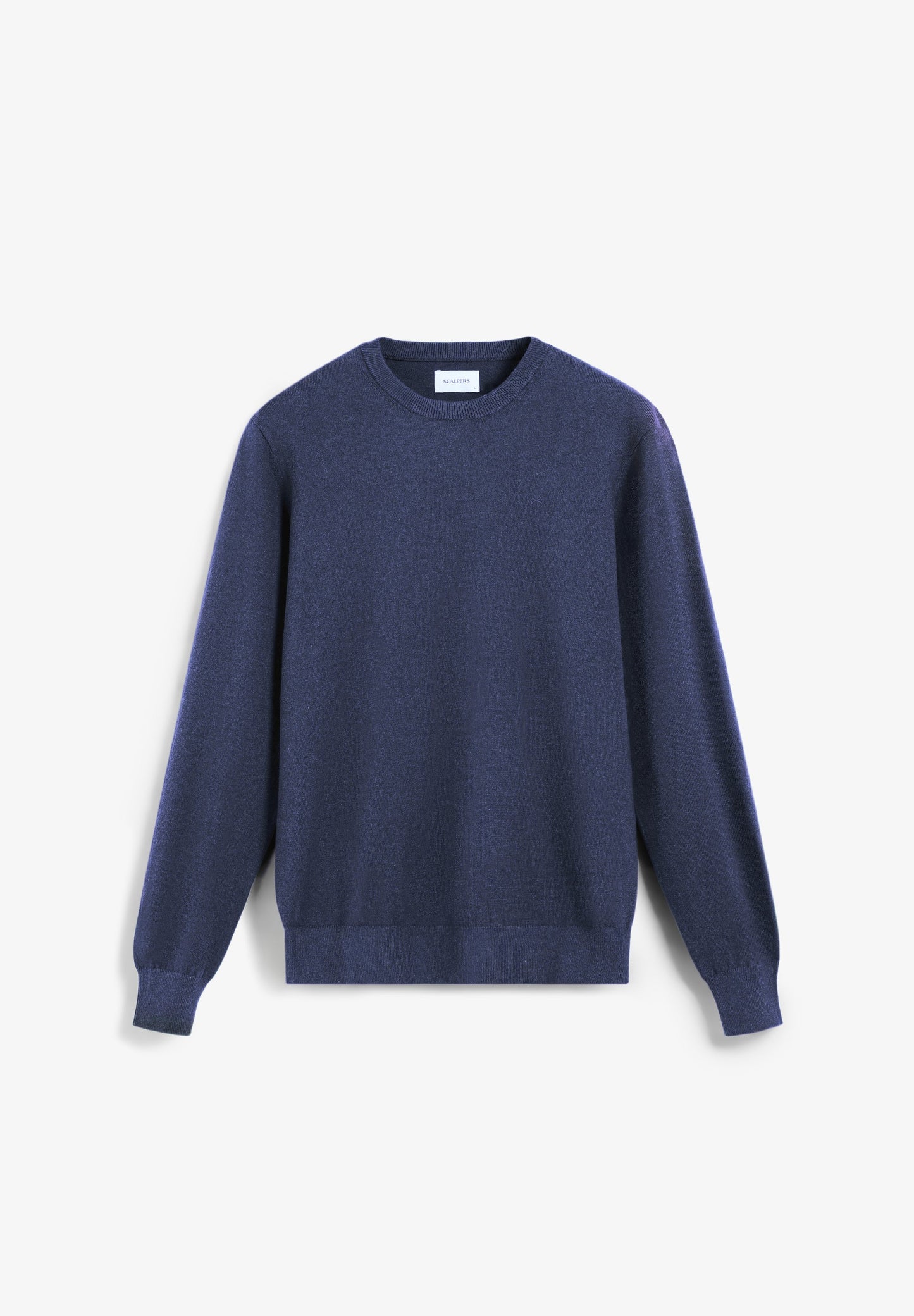 SWEATER WITH EMBROIDERED SKULL