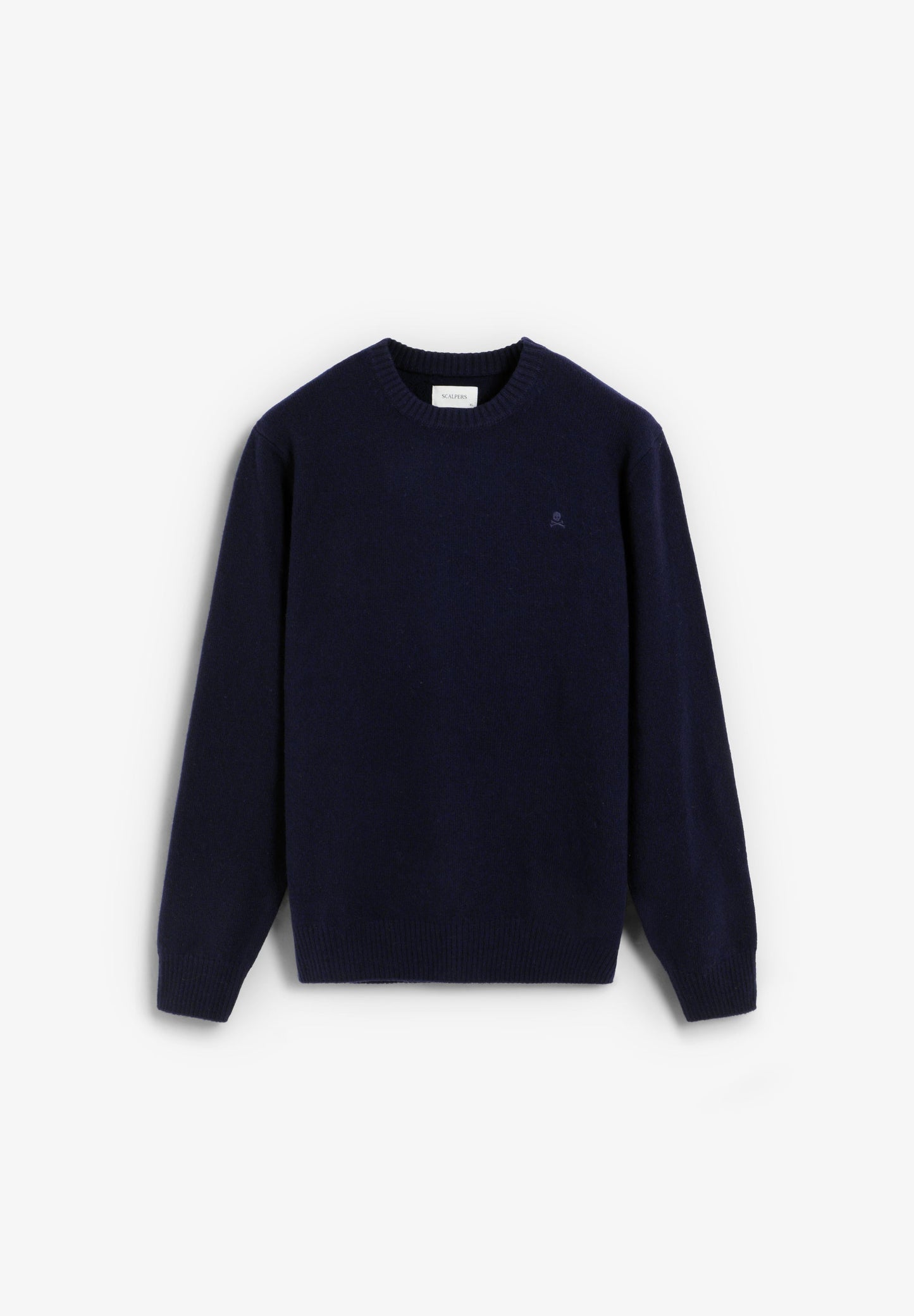 WOOL SWEATER WITH LOGO