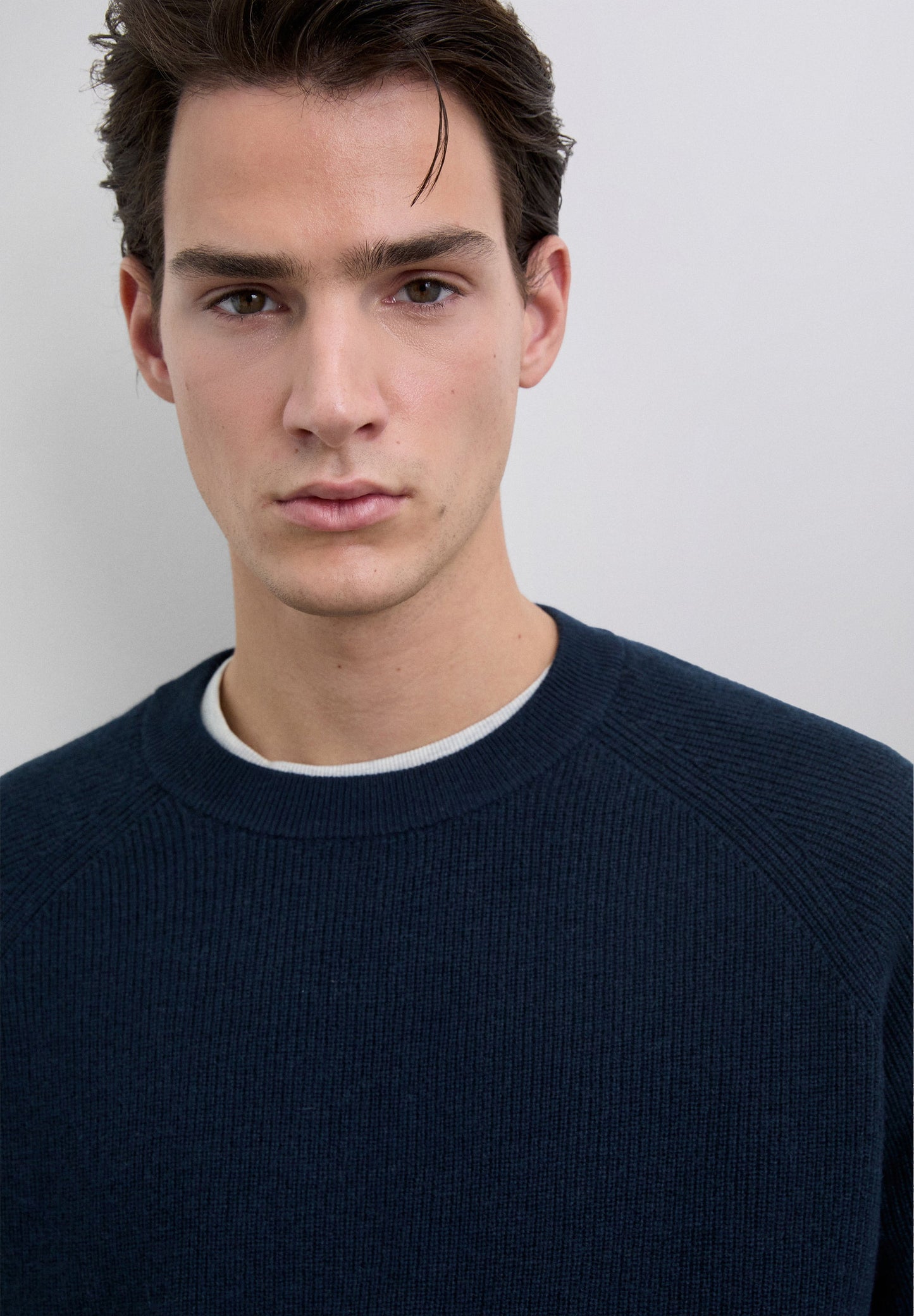 WOOL AND CASHMERE BLEND SWEATER