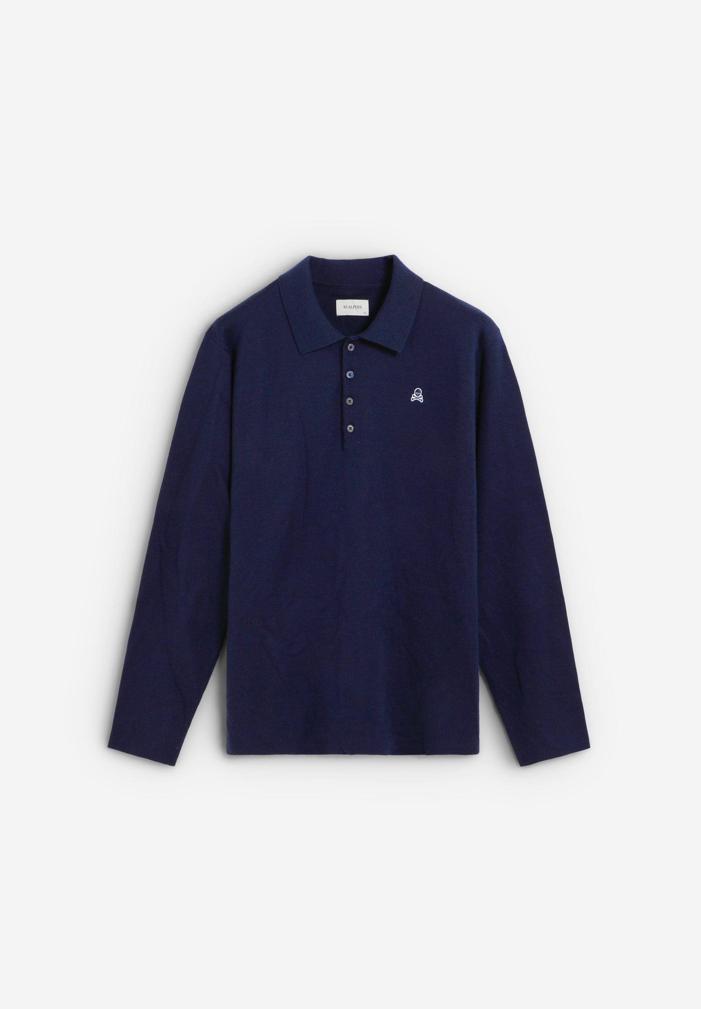 SKULL PATCH POLO JERSEY