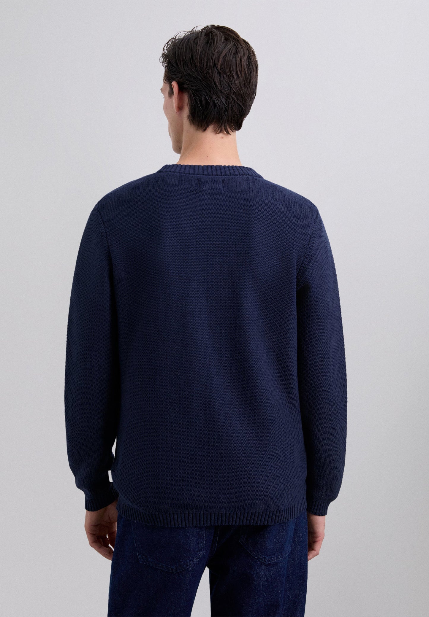 TEXTURED KNIT SWEATER