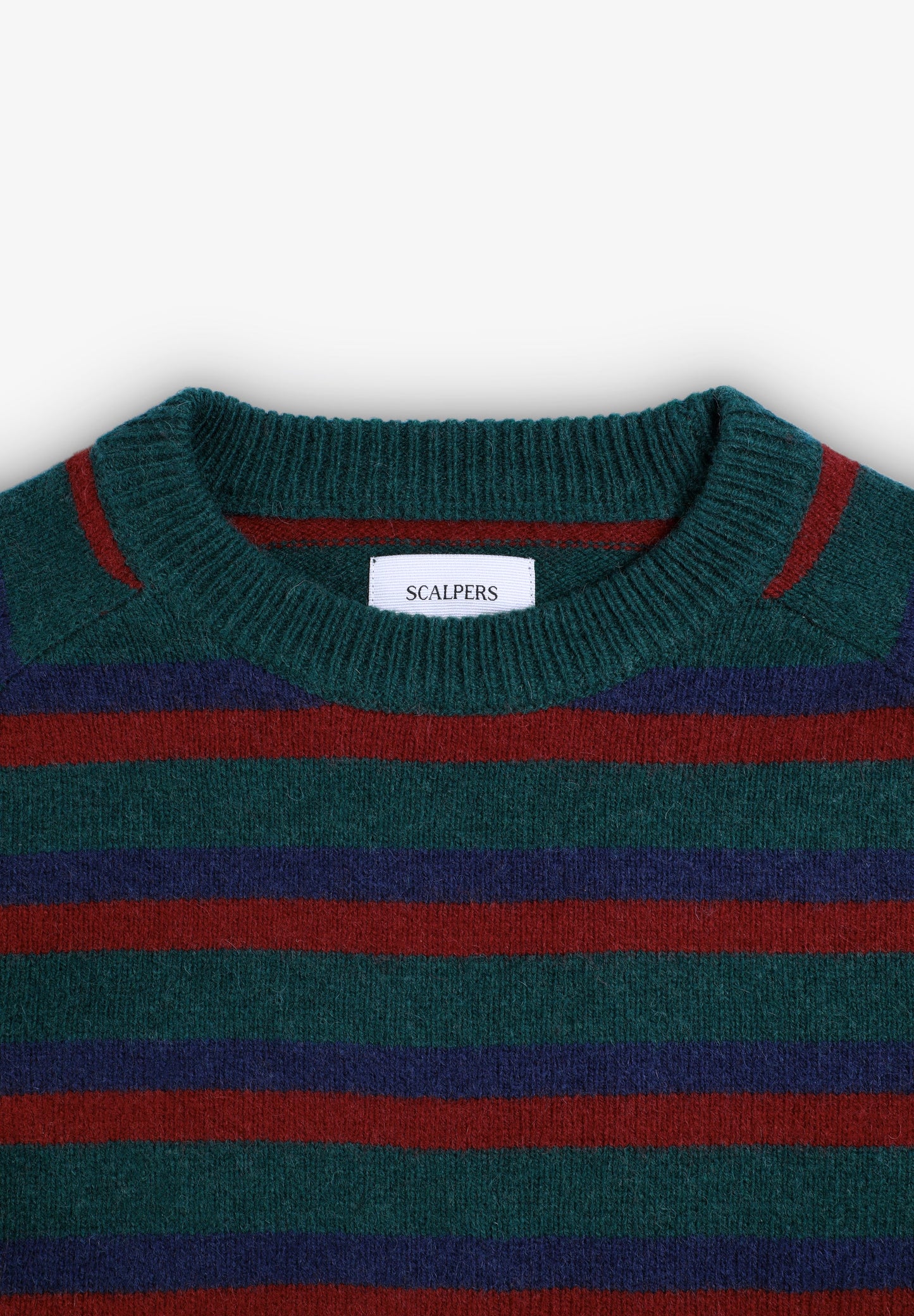 STRIPED WOOL SWEATER