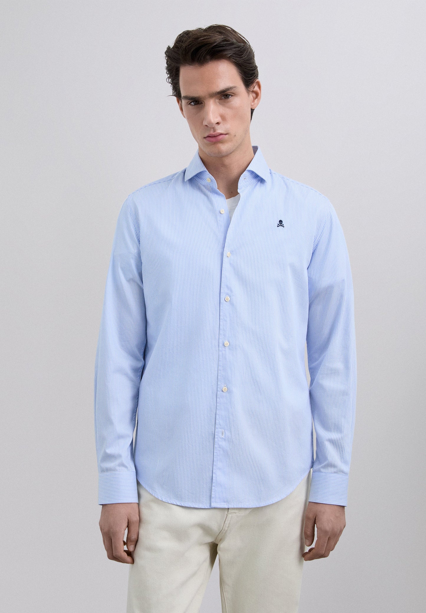 CAMISA RAYAS CALAVERA - Scalpers