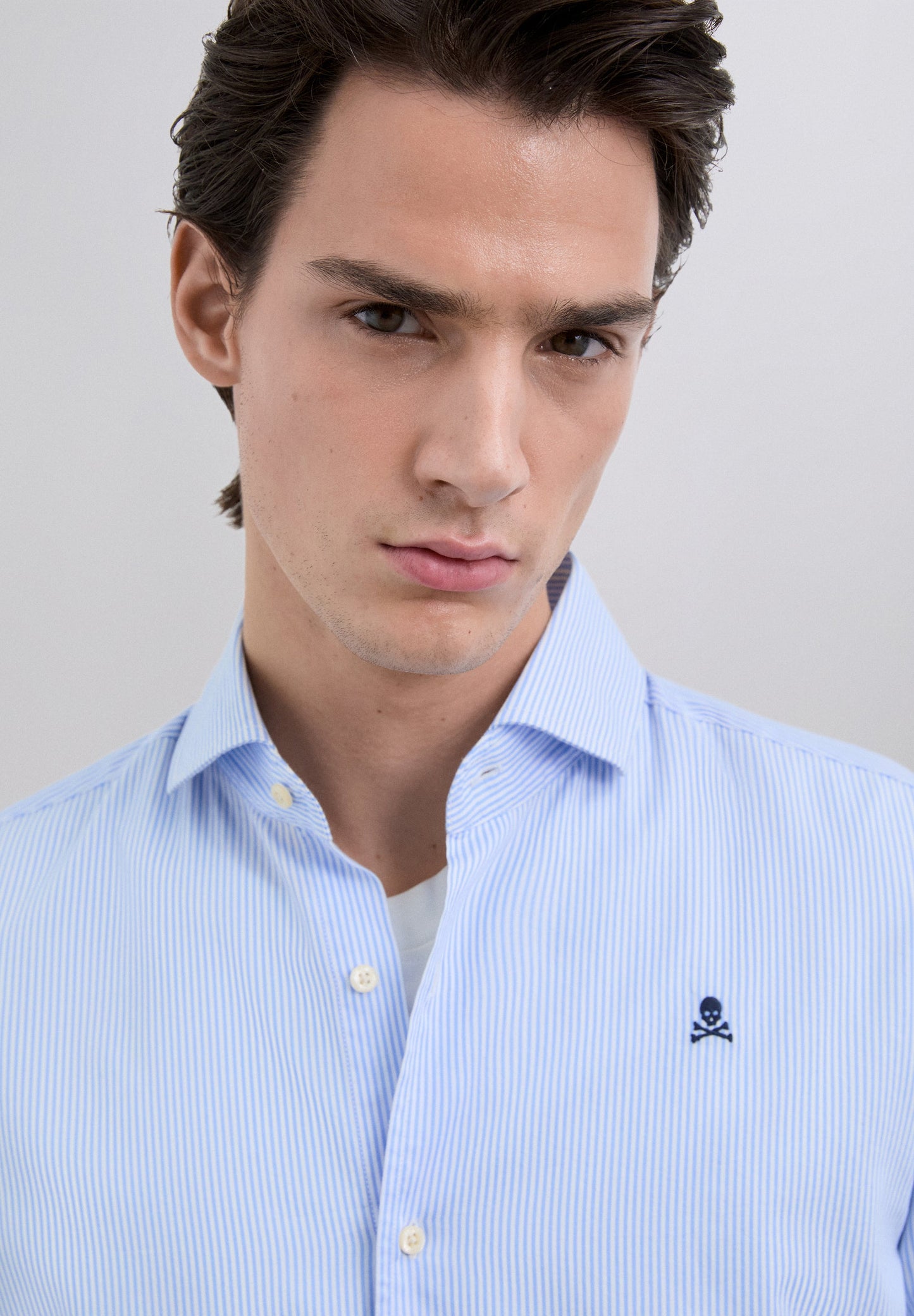 CAMISA RAYAS CALAVERA - Scalpers