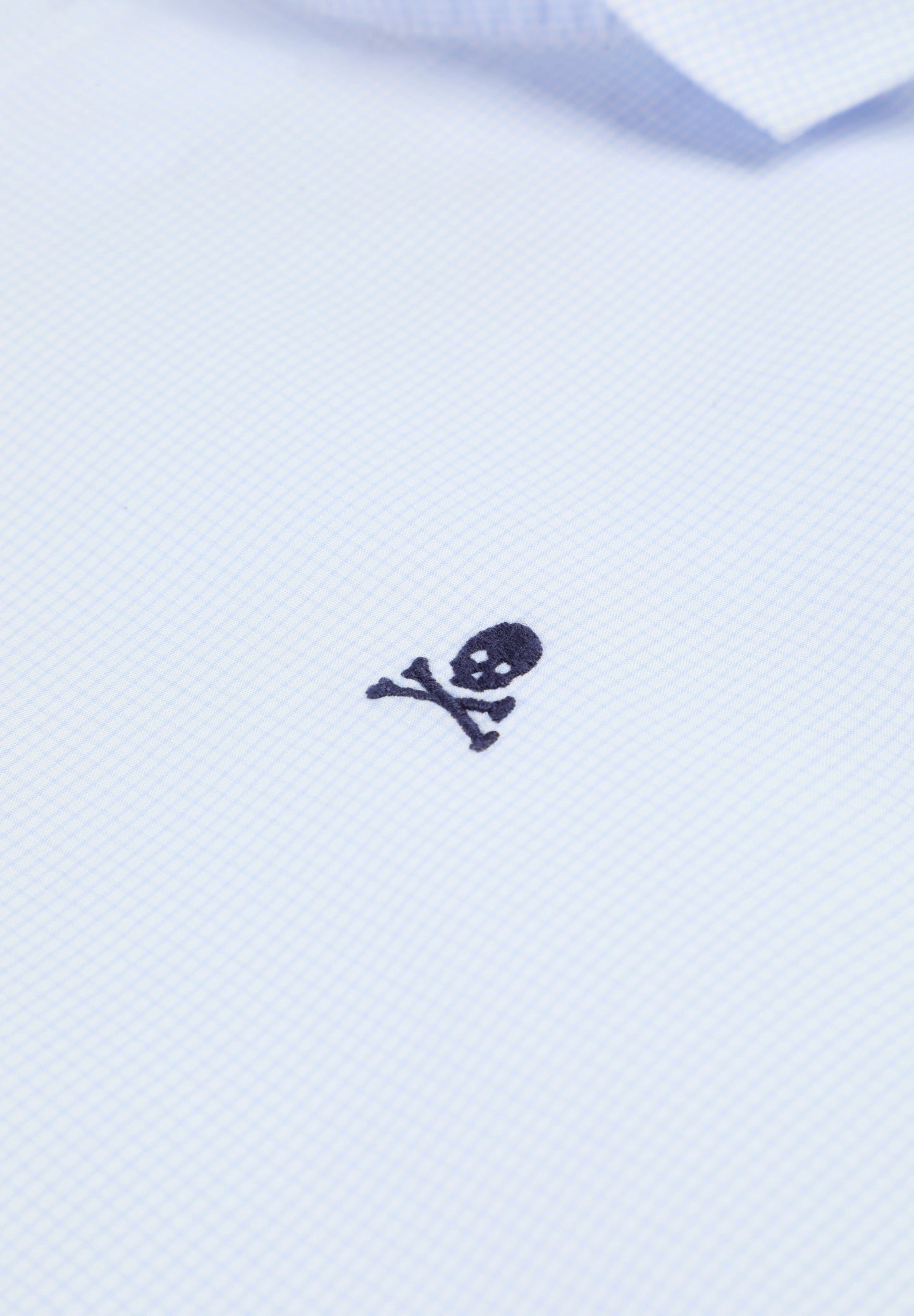 SHIRT WITH EMBROIDERED SKULL