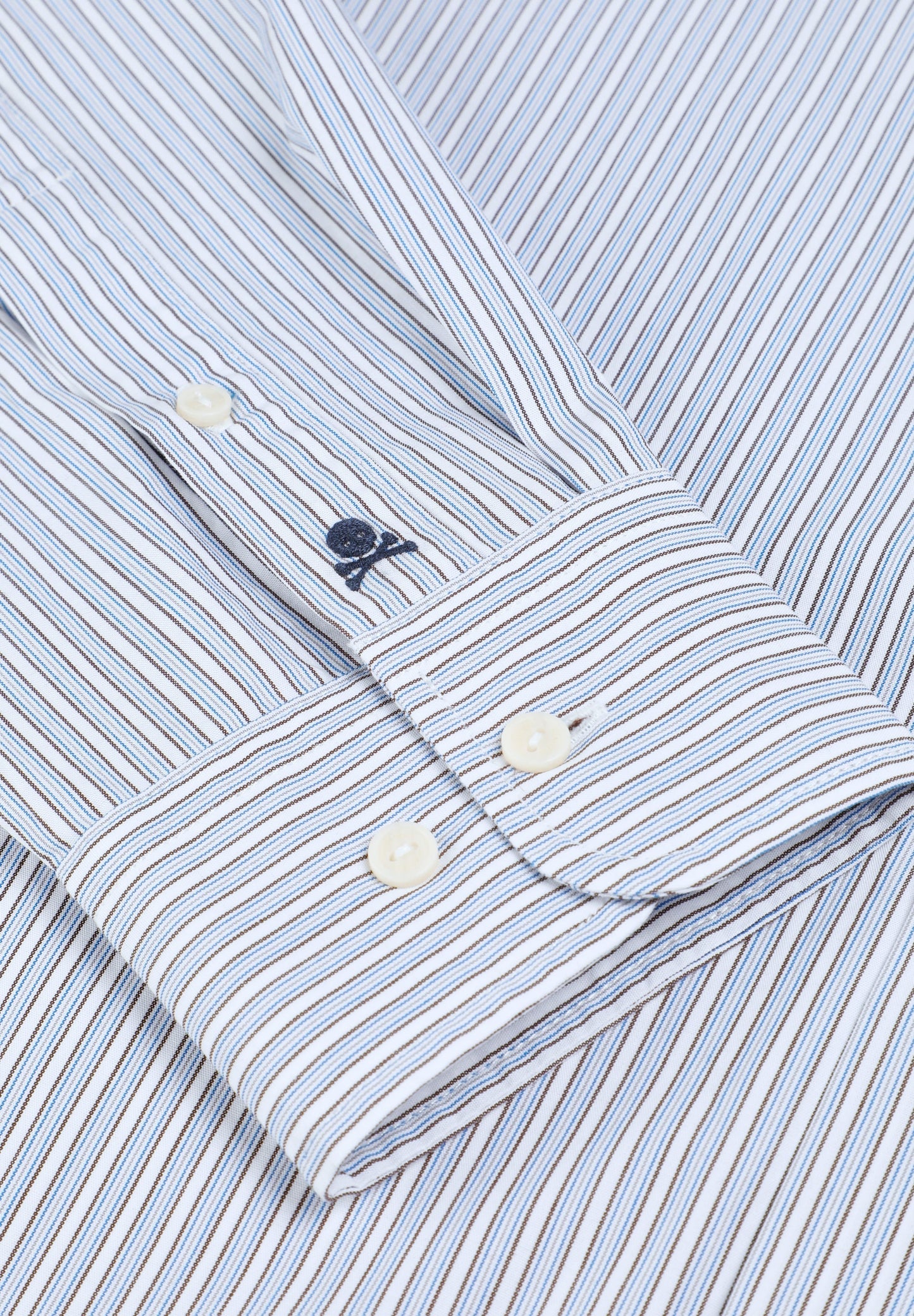 OVERHEMD STREPEN DOODSHOOFD