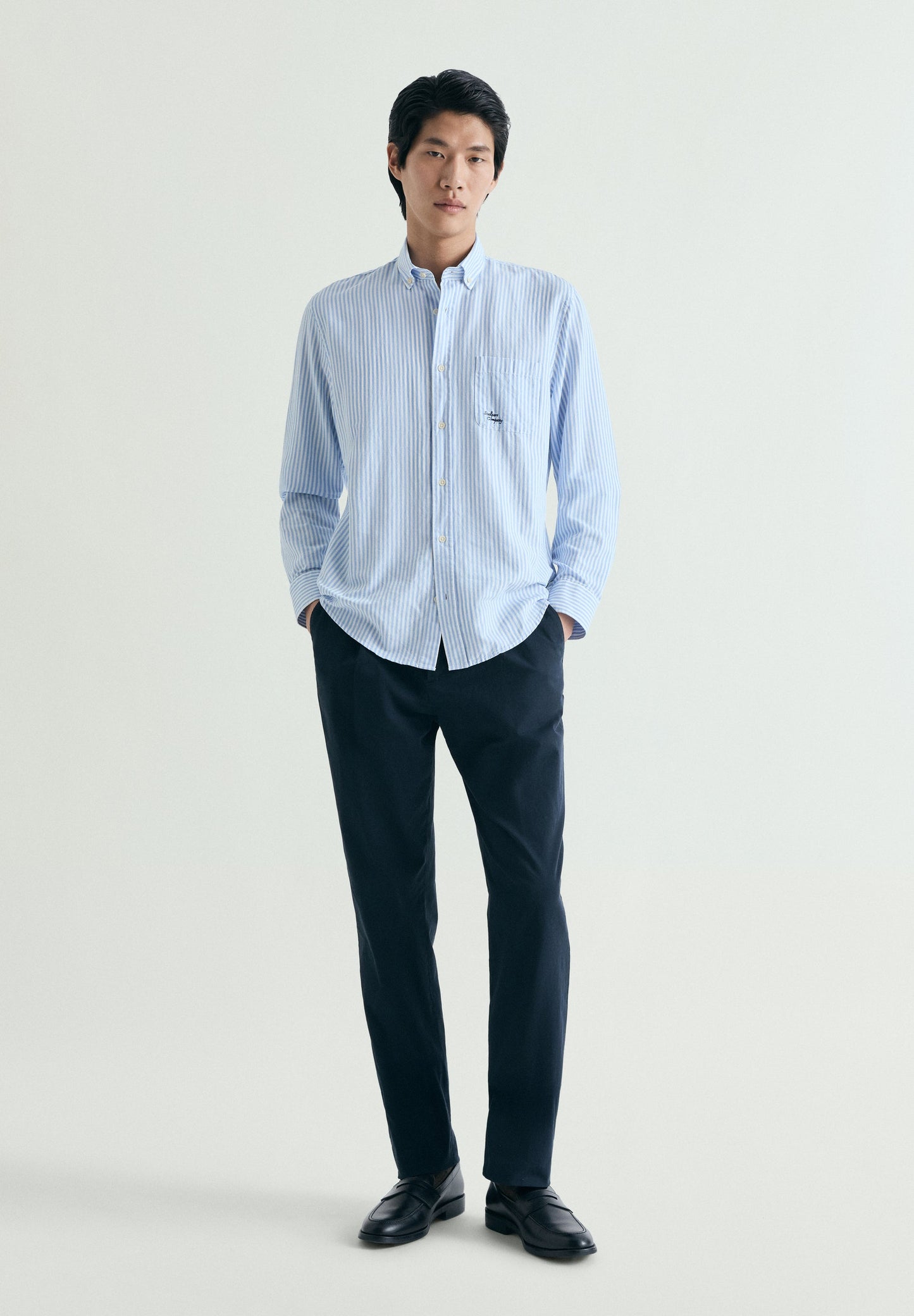 STRIPED SHIRT WITH POCKET