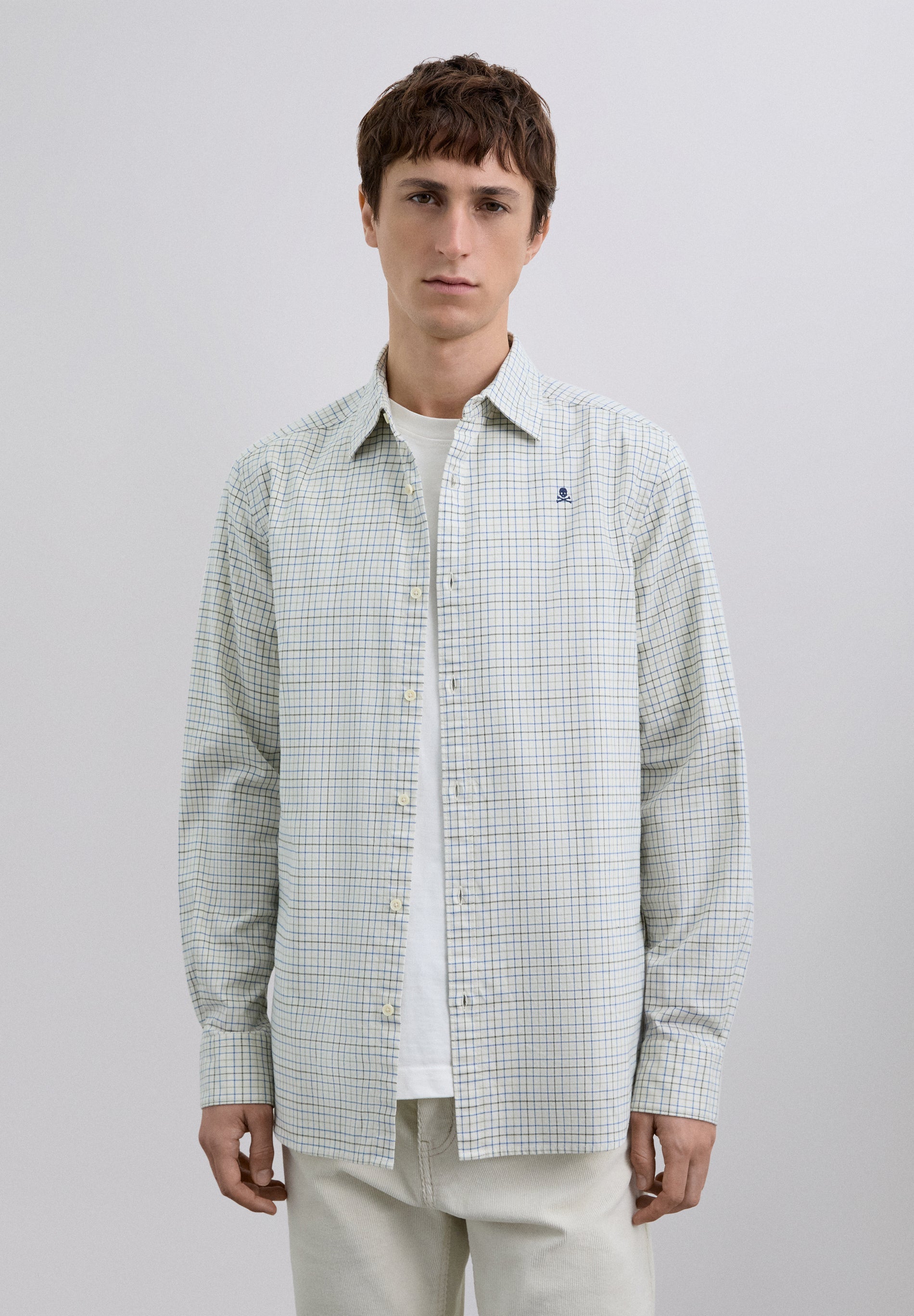 CHECK PRINT SHIRT