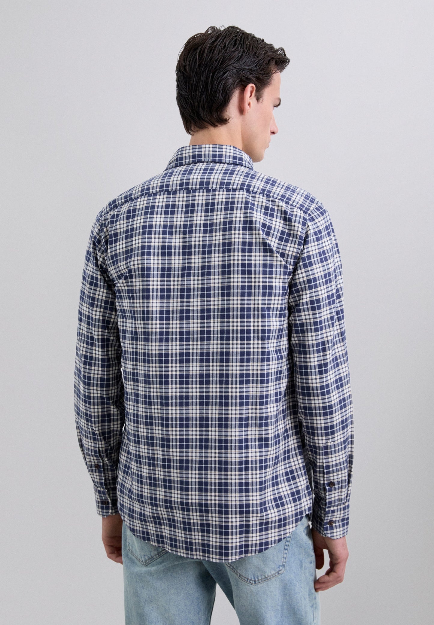 SHIRT MET SCHOTSE RUITJESPRINT