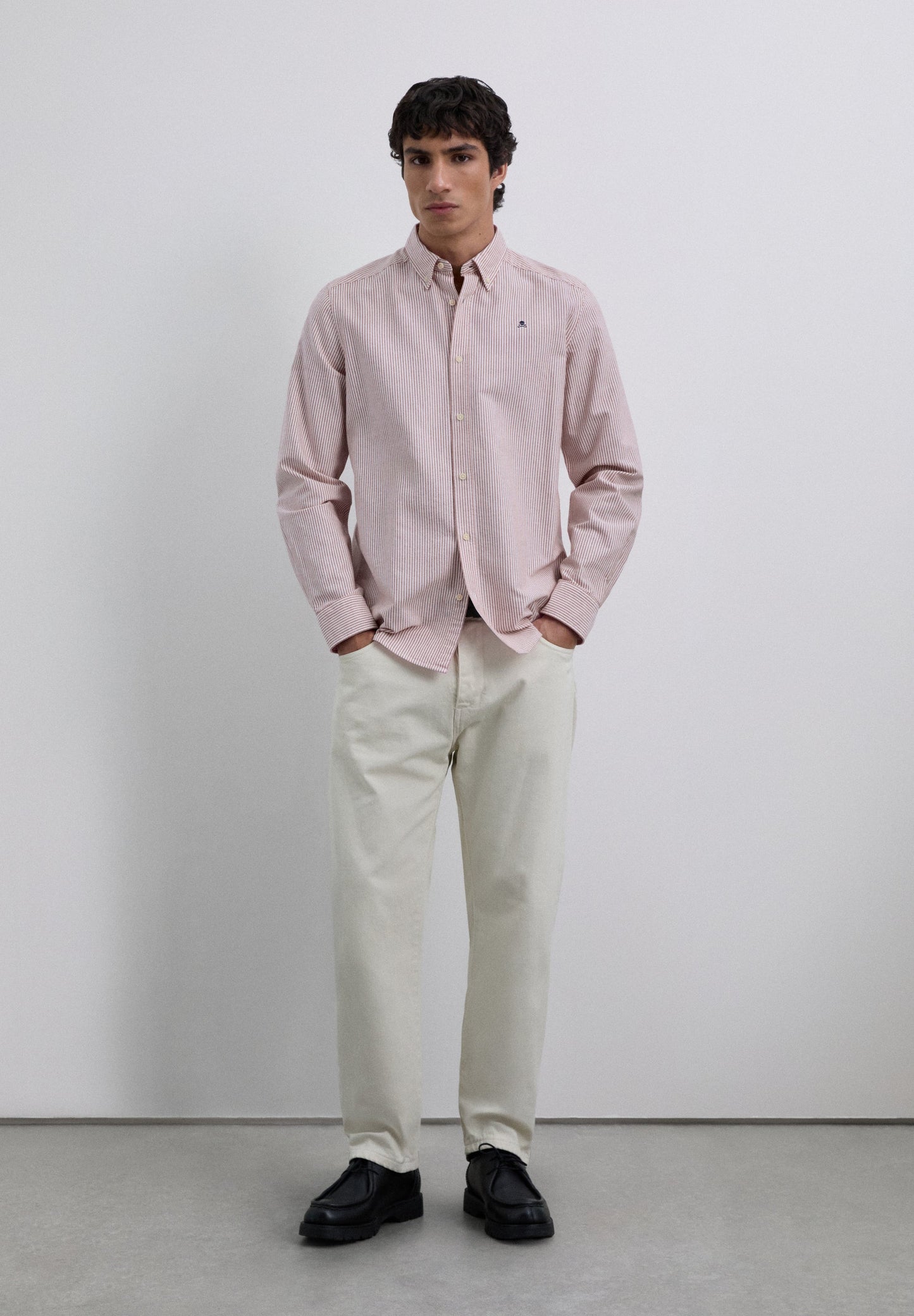 CAMISA OXFORD RAYAS - Scalpers