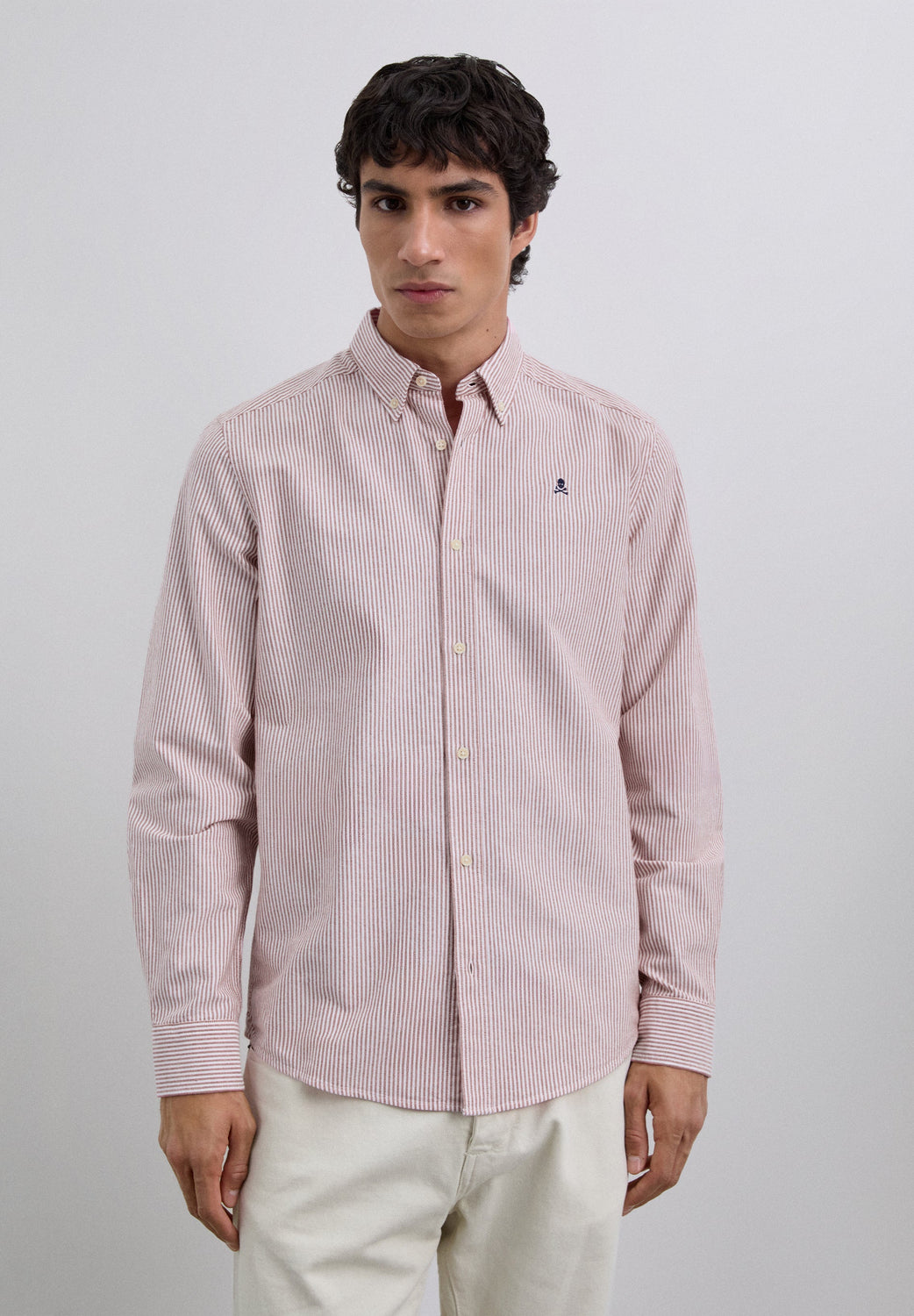 CAMISA OXFORD RAYAS - Scalpers