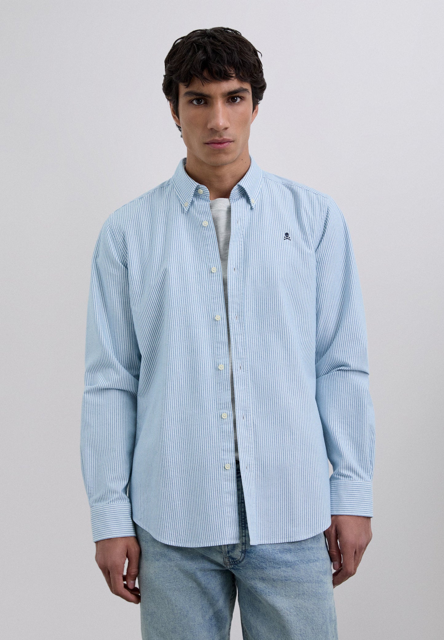 STRIPED OXFORD SHIRT