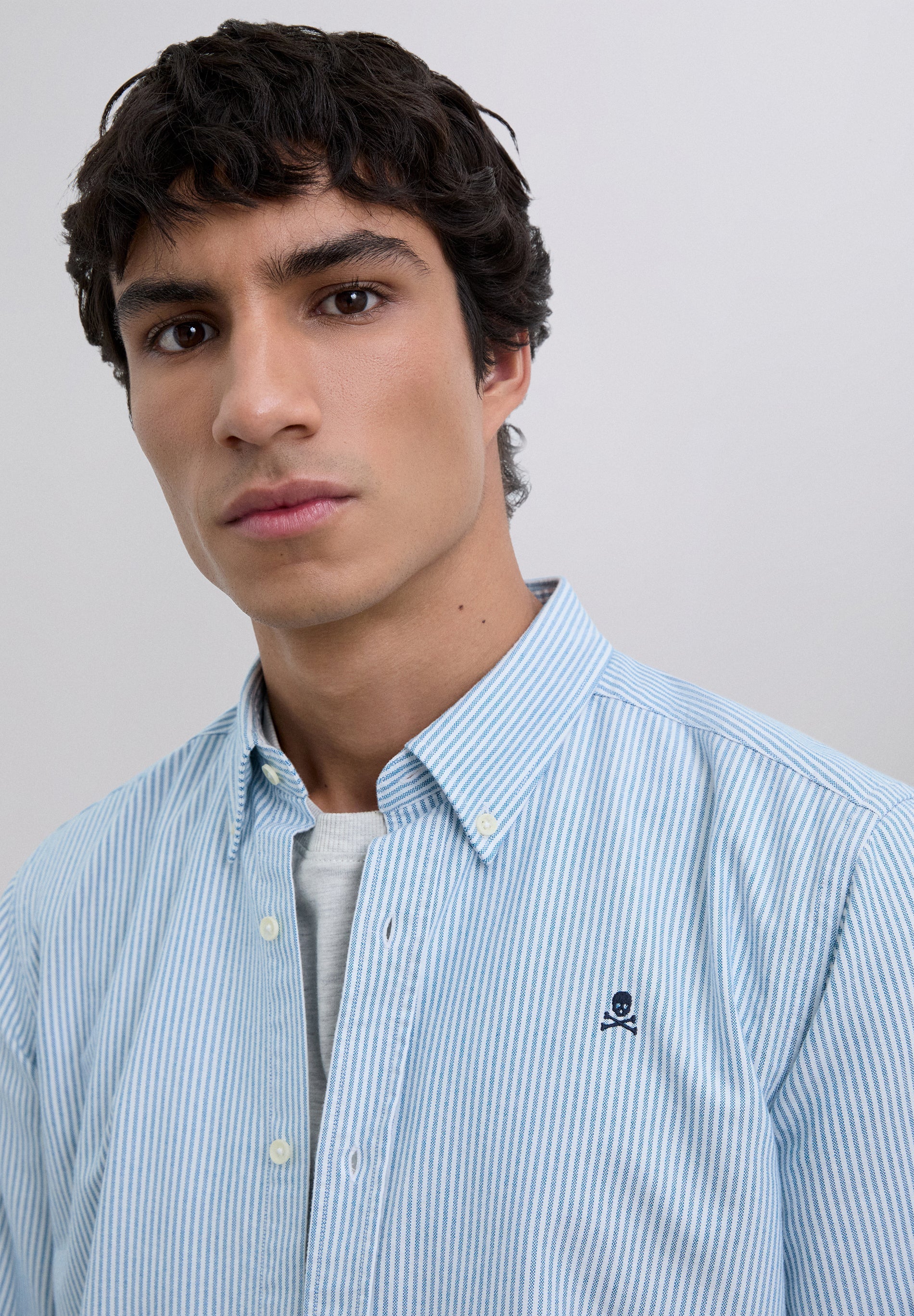 STRIPED OXFORD SHIRT