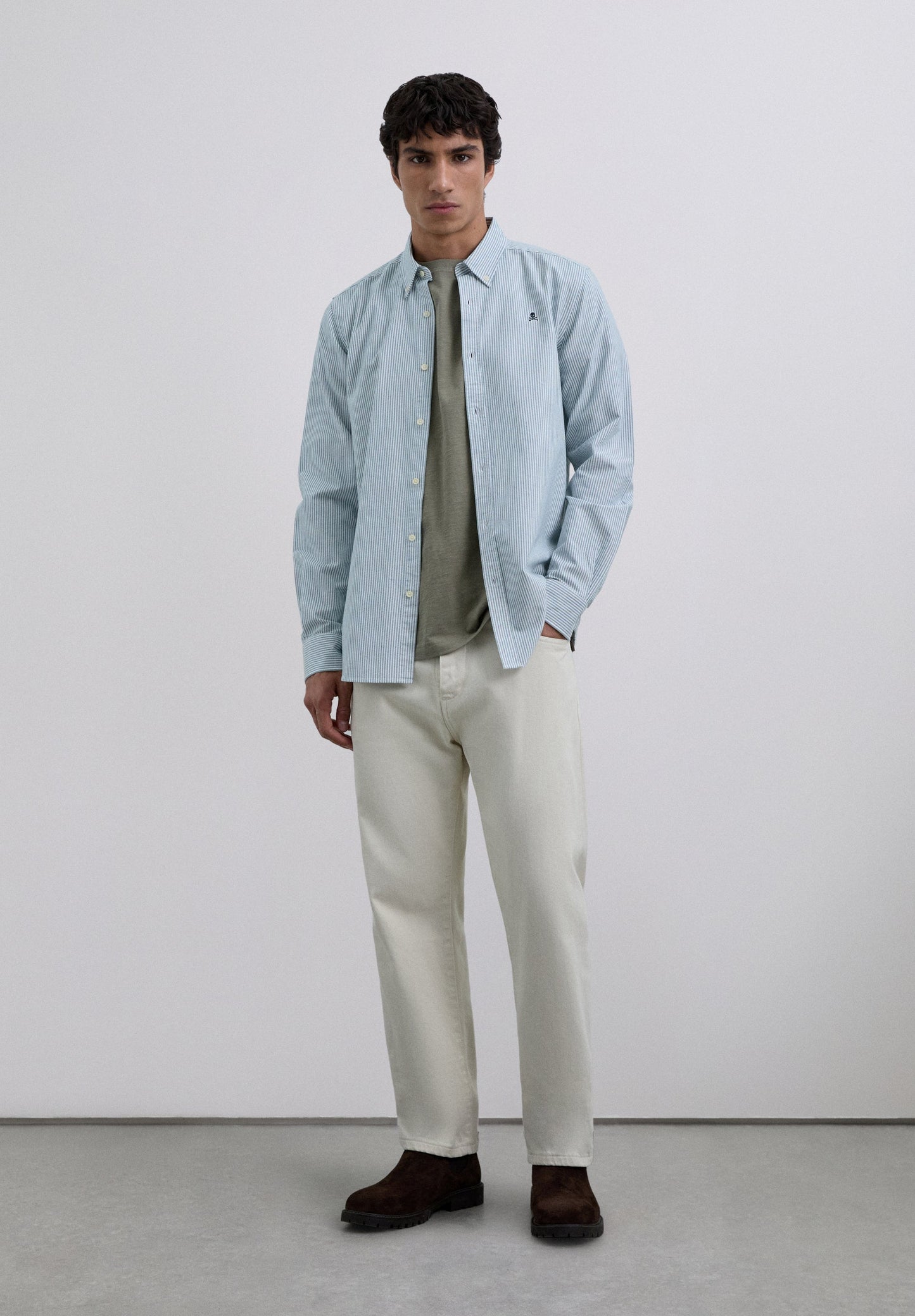 STRIPED OXFORD SHIRT