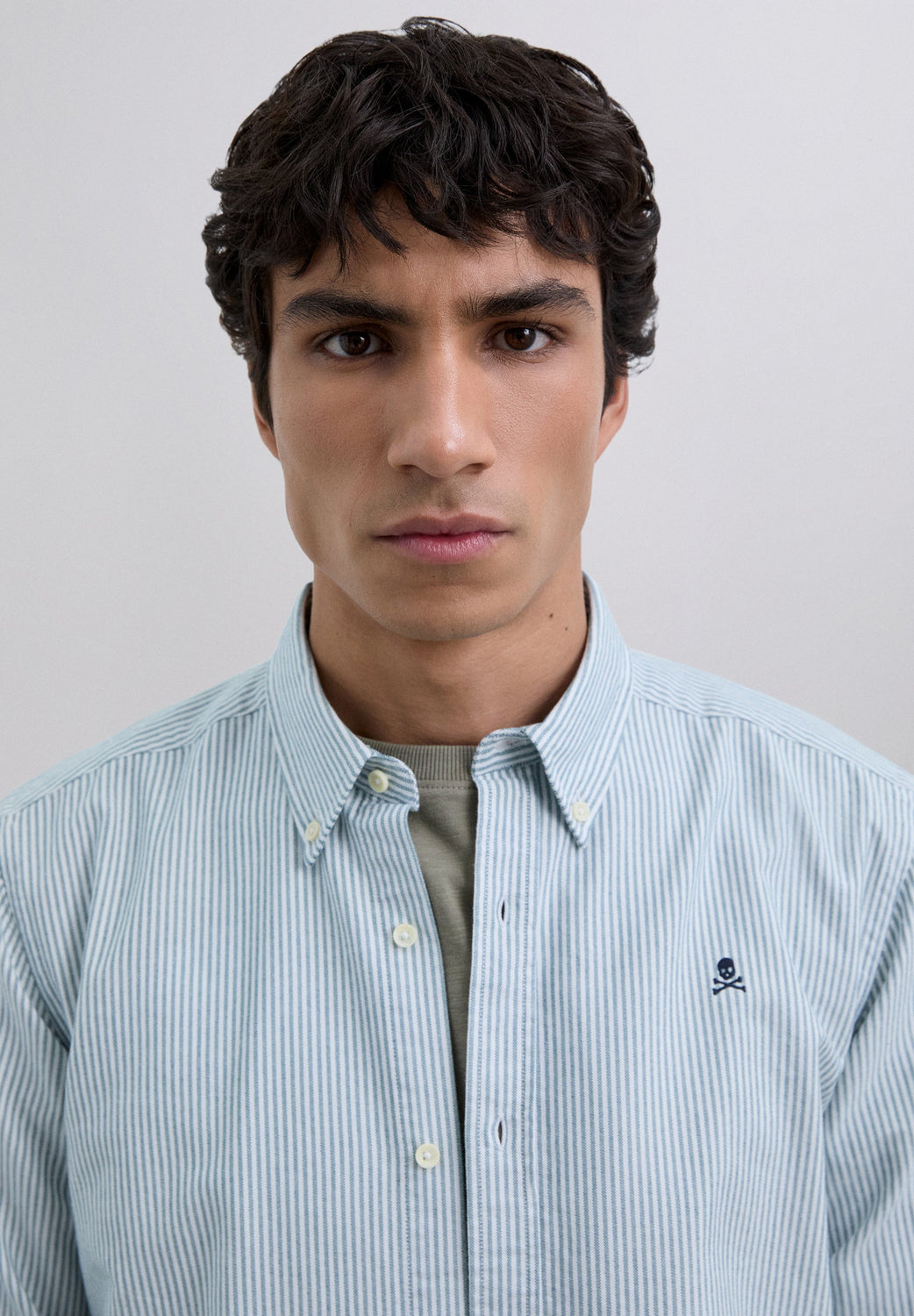 CAMISA OXFORD RAYAS - Scalpers