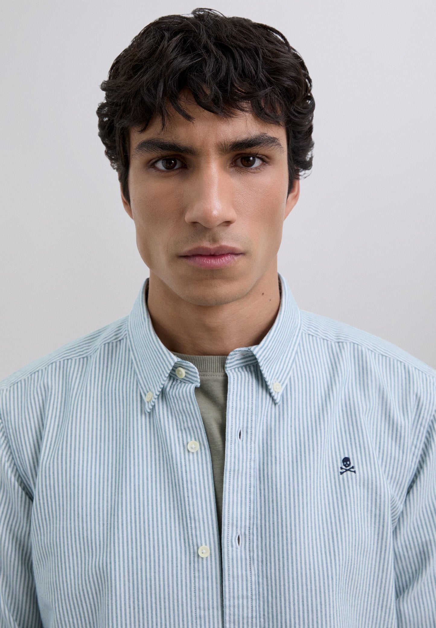 CAMISA OXFORD RAYAS - Scalpers