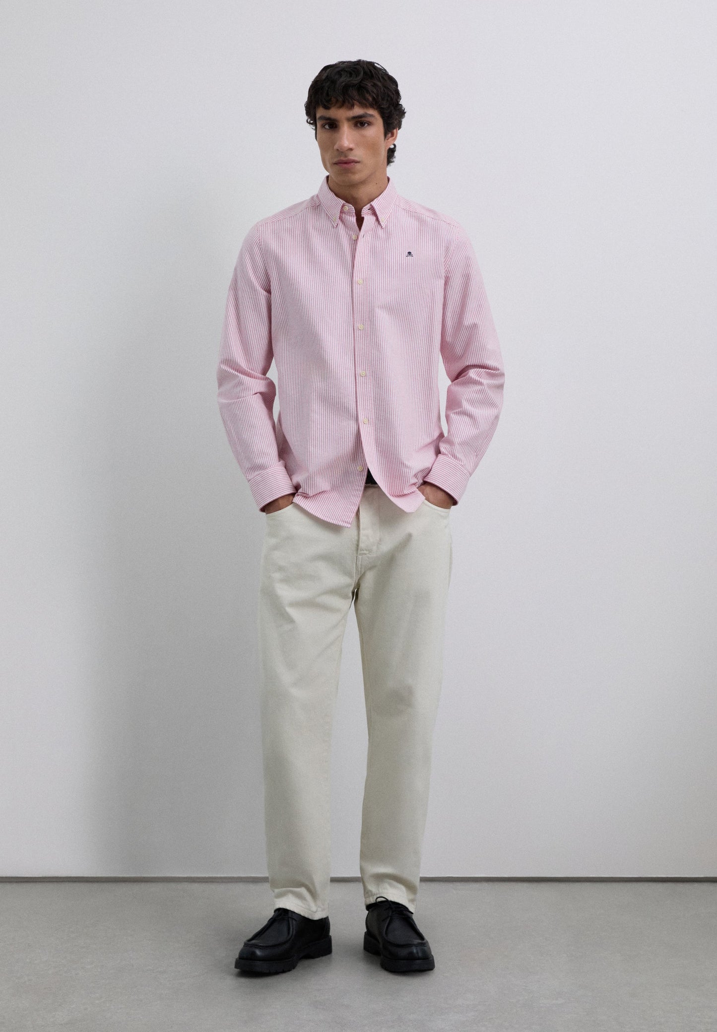 CAMISA OXFORD RAYAS - Scalpers