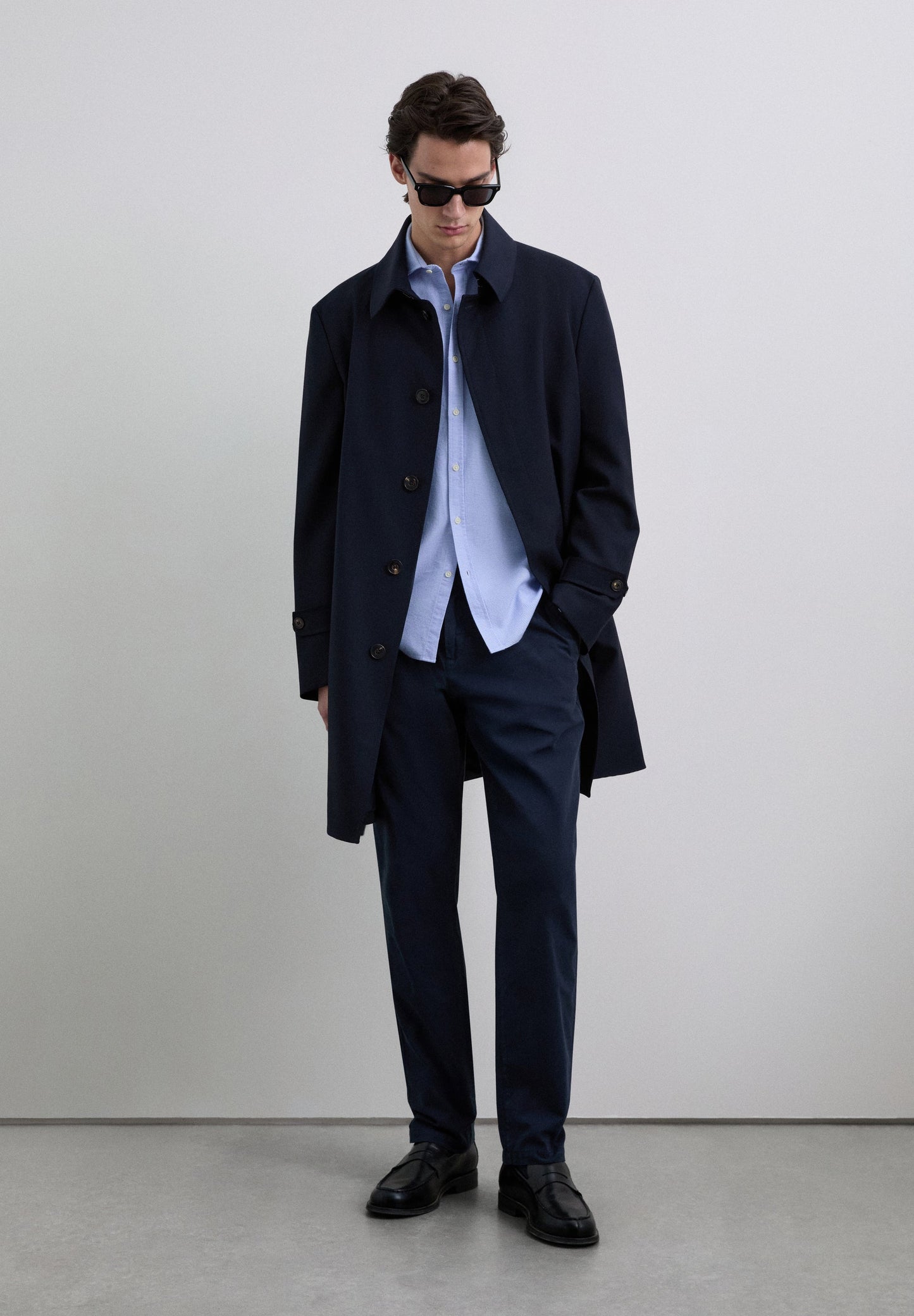 OXFORD SHIRT WITH SKULL