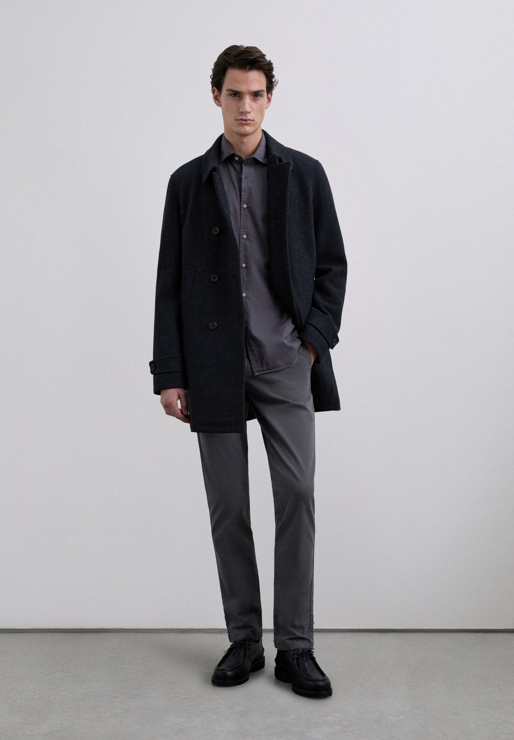 CAMISA REGULAR FIT BORDADA - Scalpers