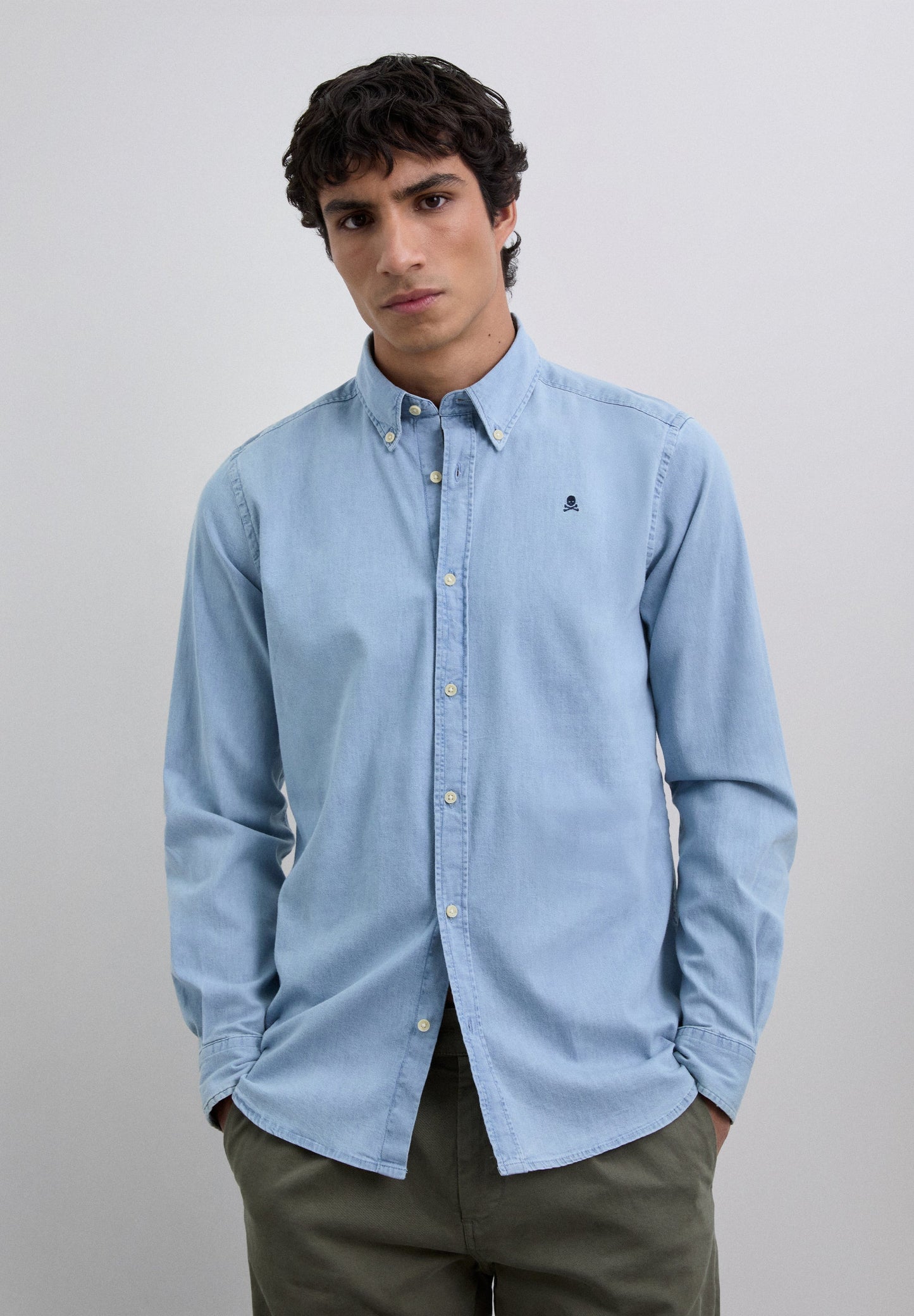 DENIM COTTON SHIRT