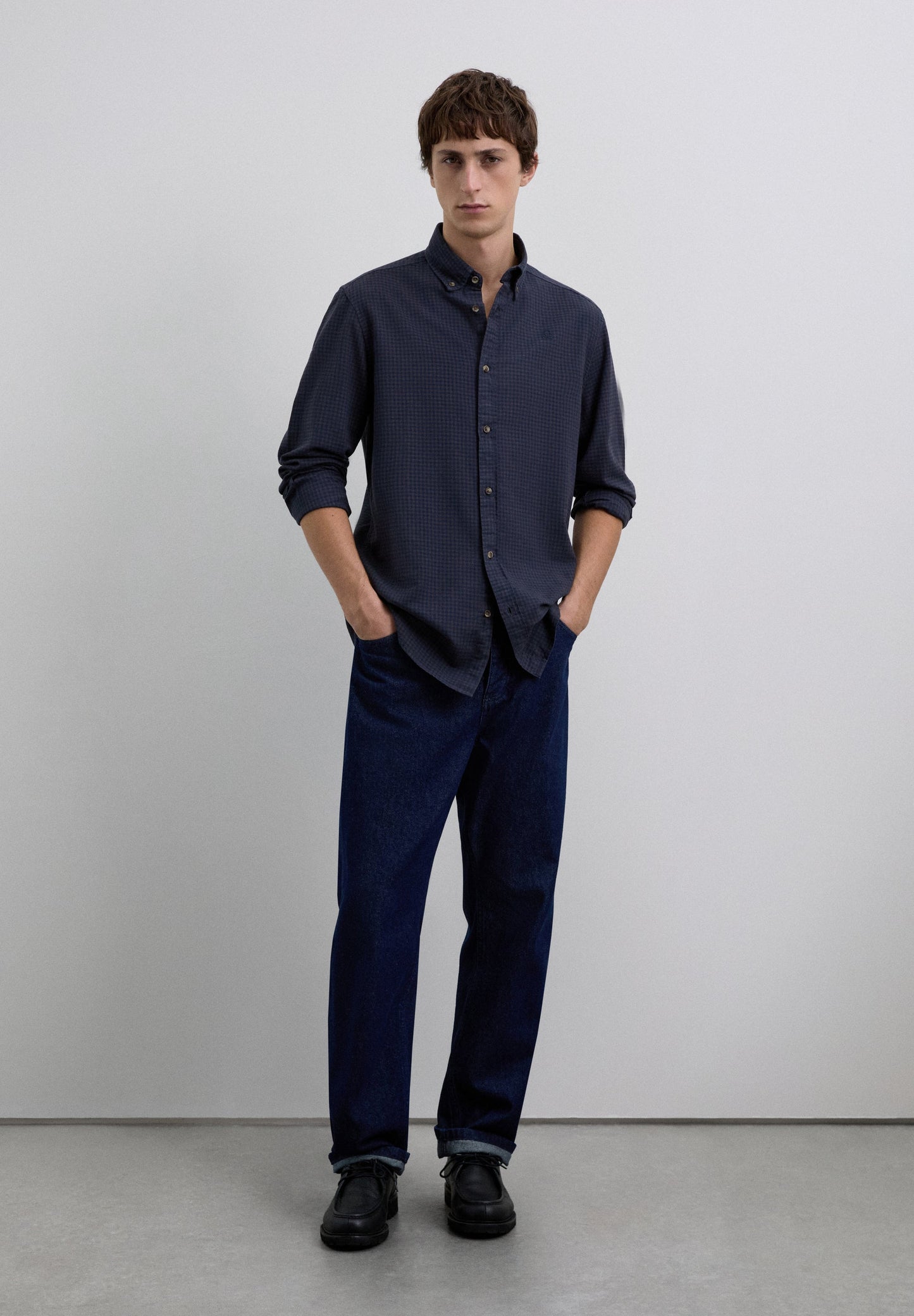 REGULAR FIT TARTAN SHIRT