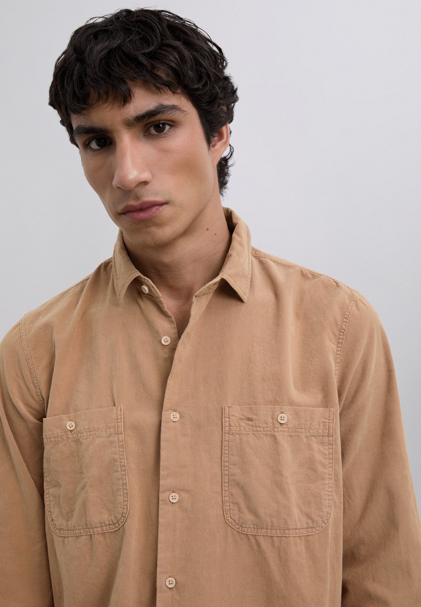 REGULAR FIT CORDUROY SHIRT