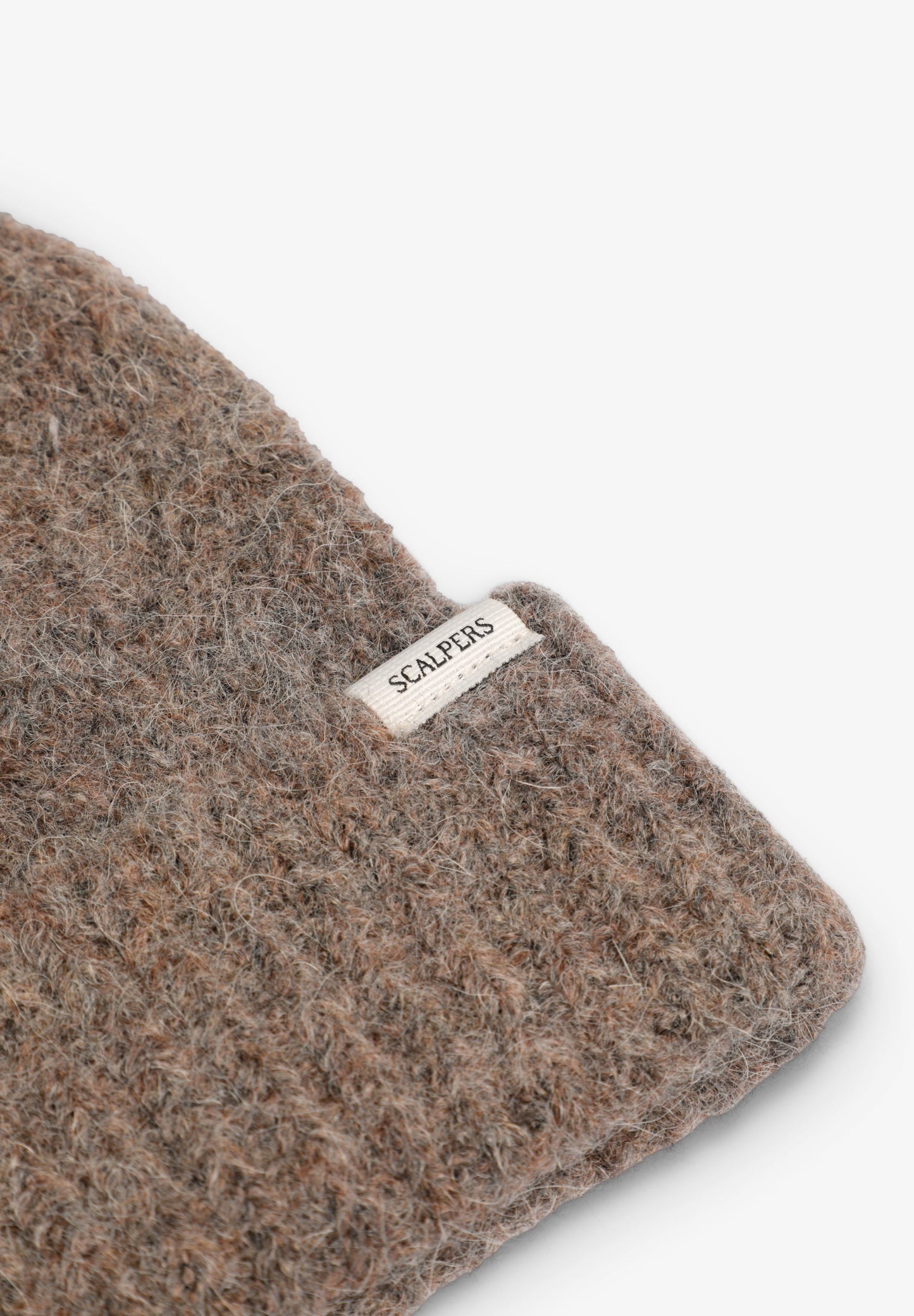 WOOL AND ALPACA BLEND HAT