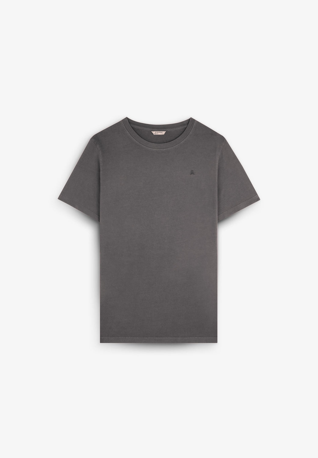 CAMISETA CALAVERA BORDADA TONO - Scalpers