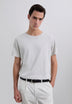 T-SHIRT WITH MATCHING EMBROIDERED SKULL
